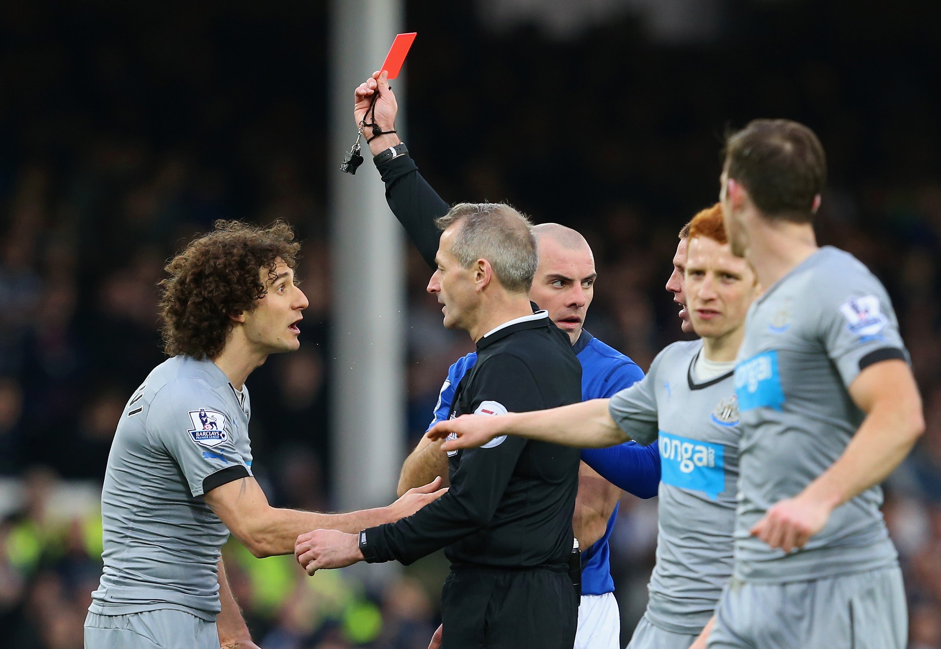 Fabricio Coloccini is dismissed