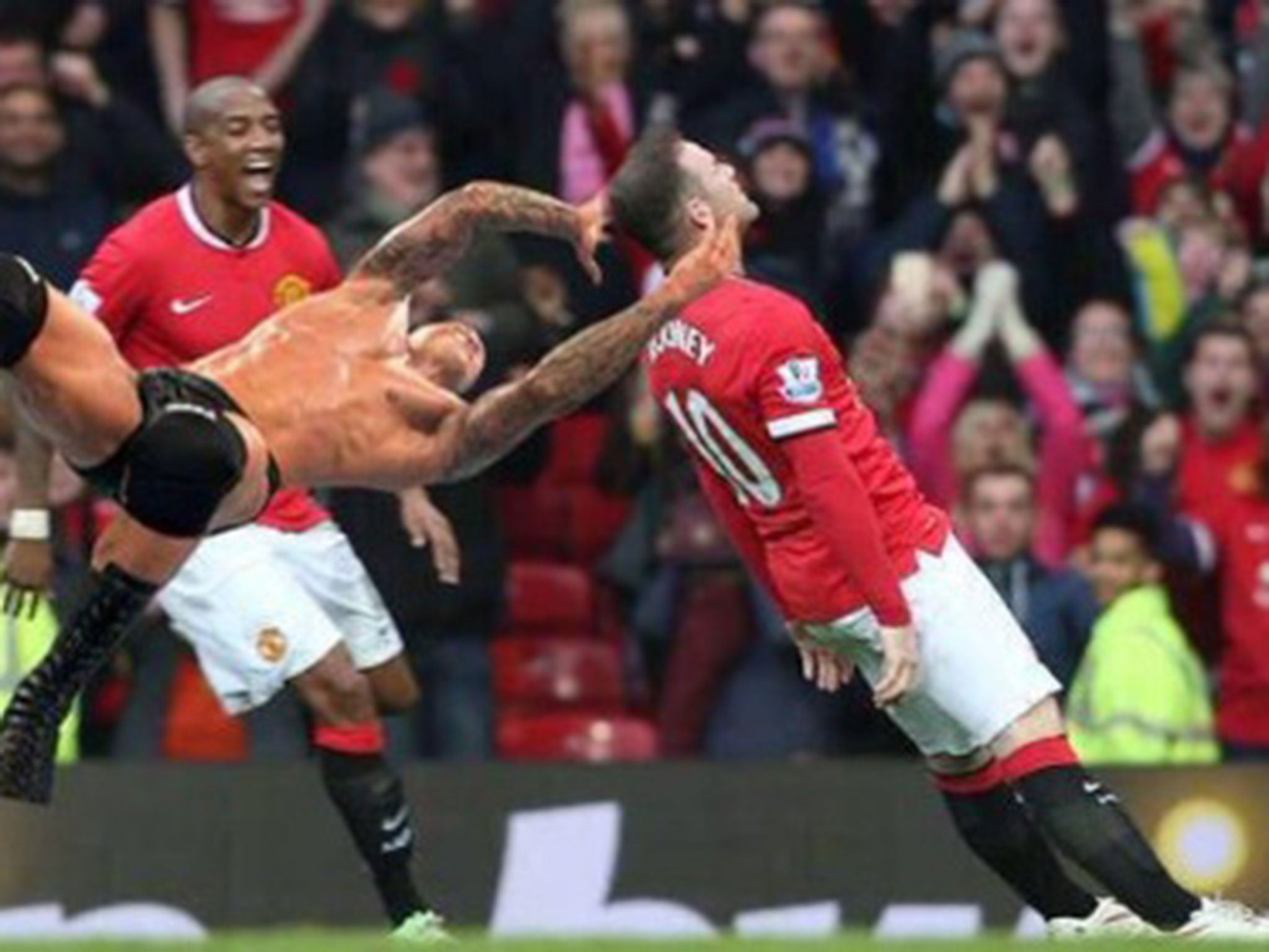 Wayne Rooney and an 'R.K.O outta nowhere'