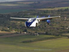 Aeromobil flying car crashes during critical test