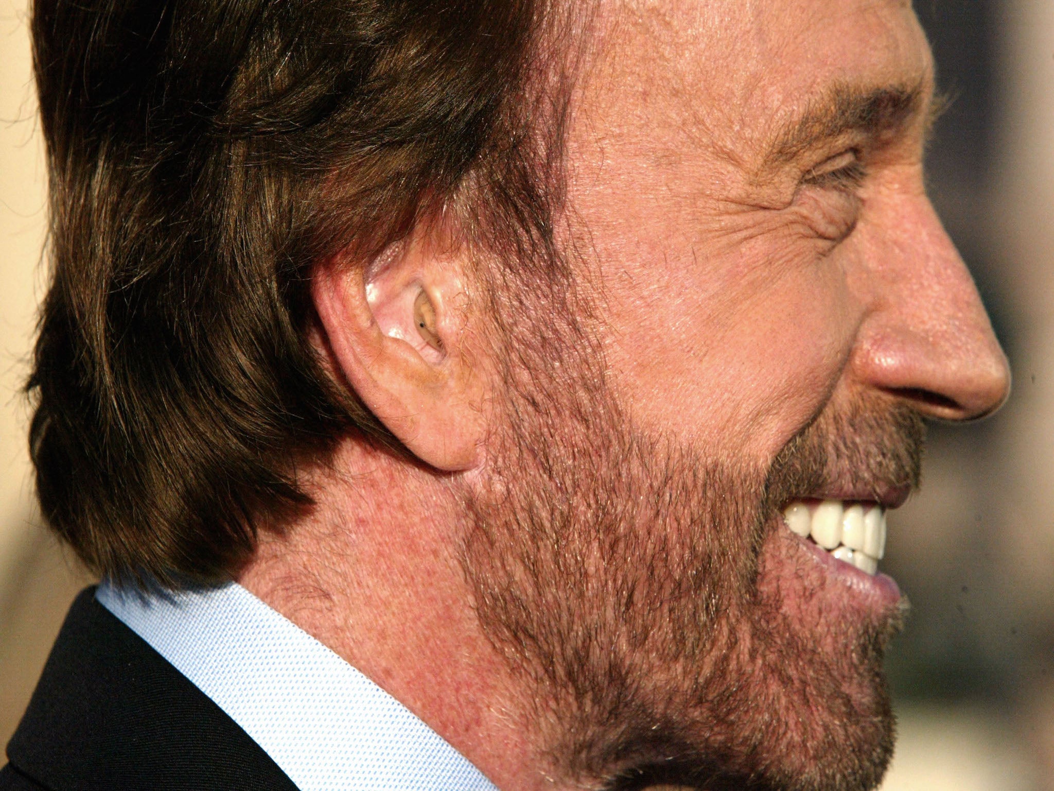 Chuck Norris has announced his support for Benjamin Netanyahu