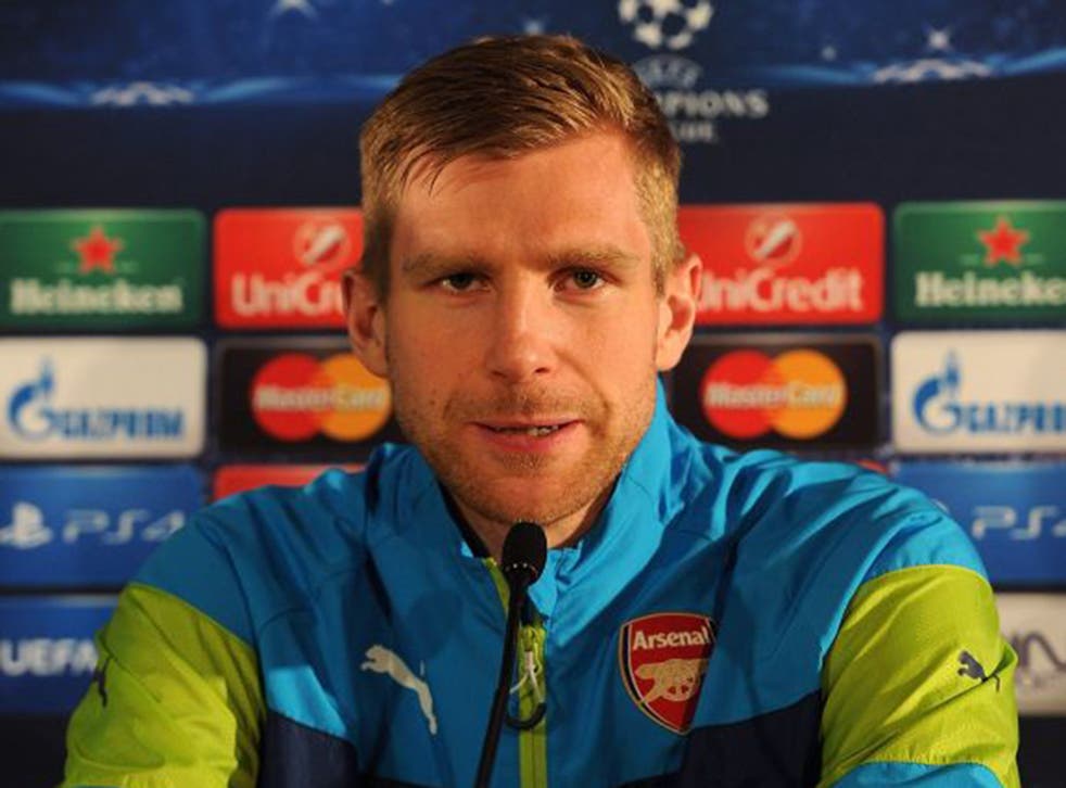 Per Mertesacker claims Arsenal have shown such progress since the first leg they feel they ‘can beat any team in the world’