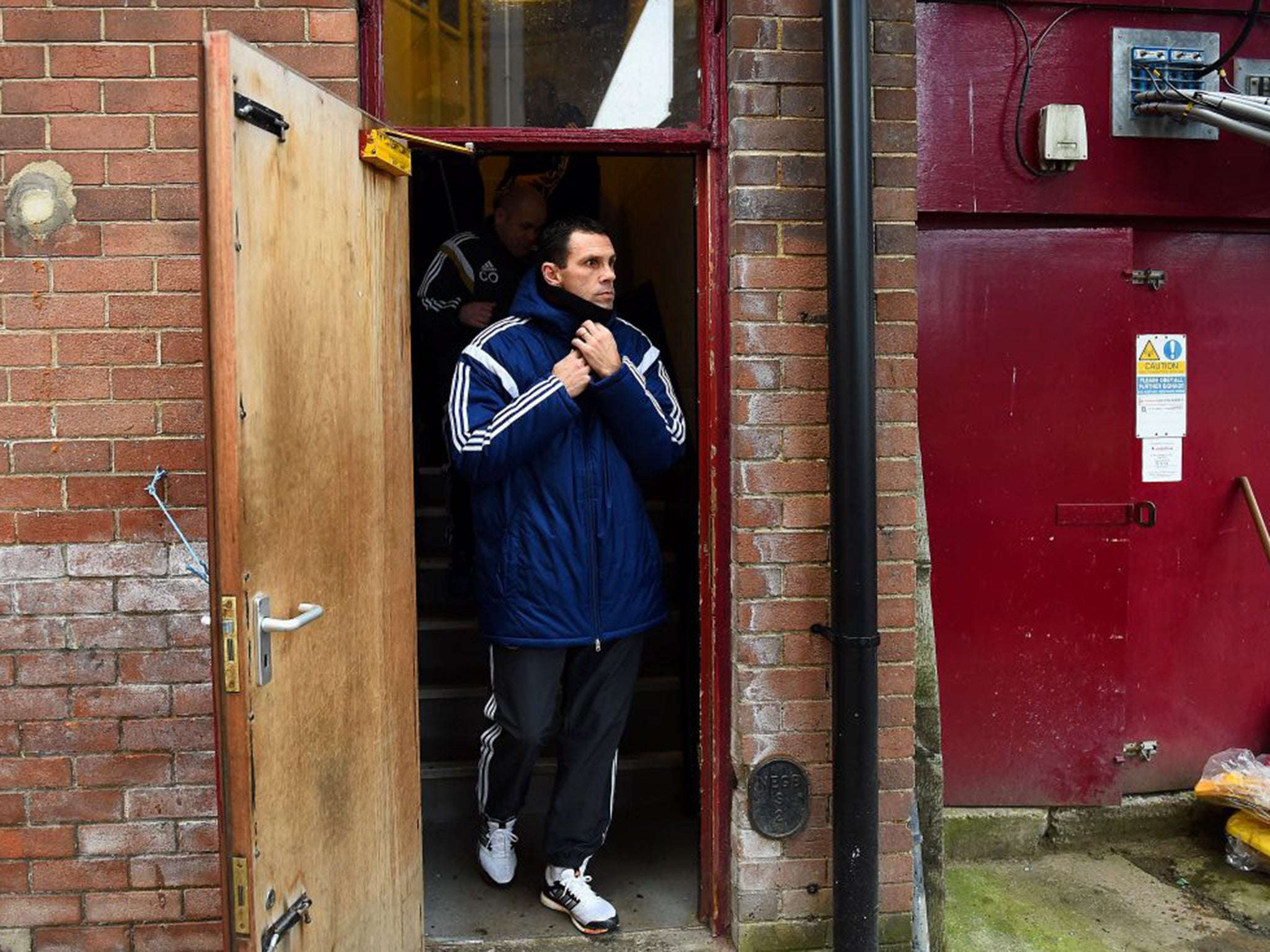 Sunderland manager Gus Poyet at Bradford City’s Valley Parade ground for their FA Cup fifth-round tie last month. His team were beaten 2-0 by the League One club