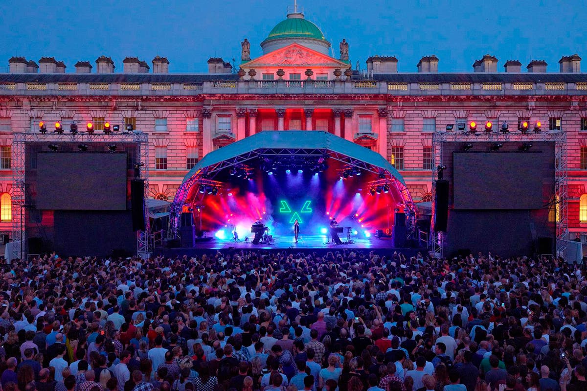 Somerset House Summer Series 2015 Ezra, Jessie J and James Bay