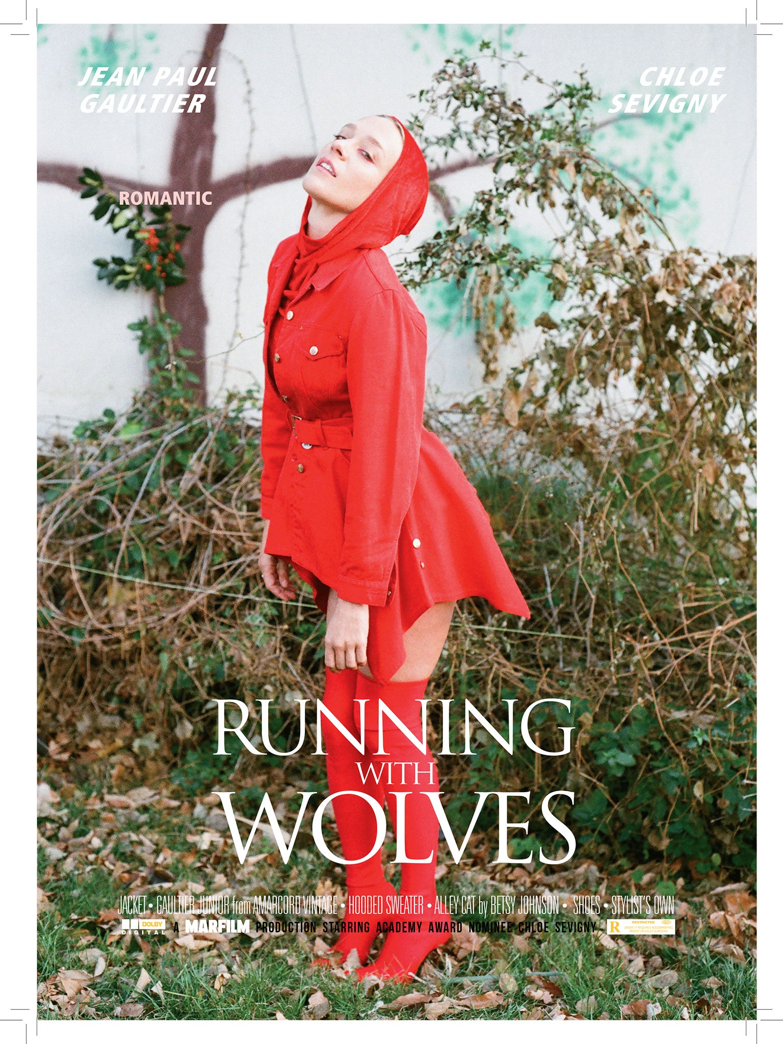 Chloe Sevigny in Red Riding Hood-inspired outfit for Marfa Journal's Issue 3