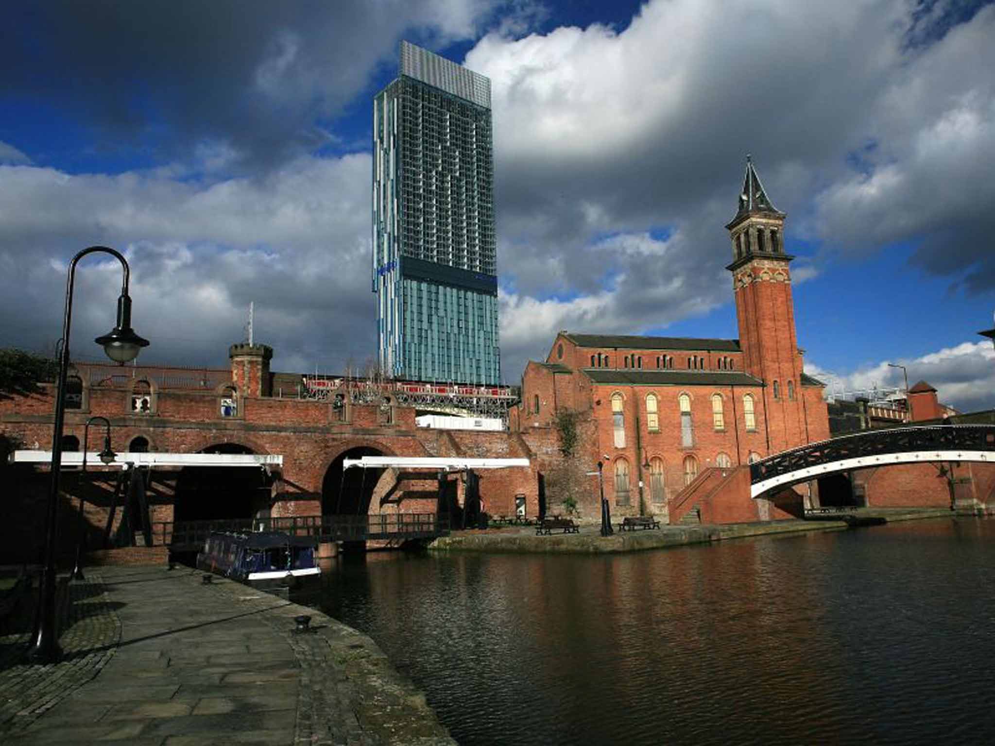 Manchester, where a man asked to be deported from last week