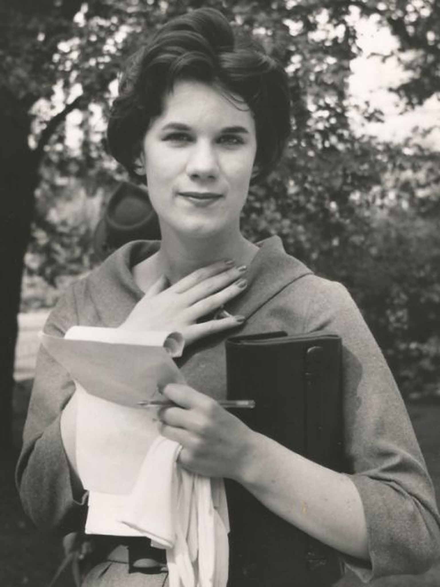 Foot in London when she was working for the 'Evening Standard': George Best and Cliff Richard were among those she interviewed