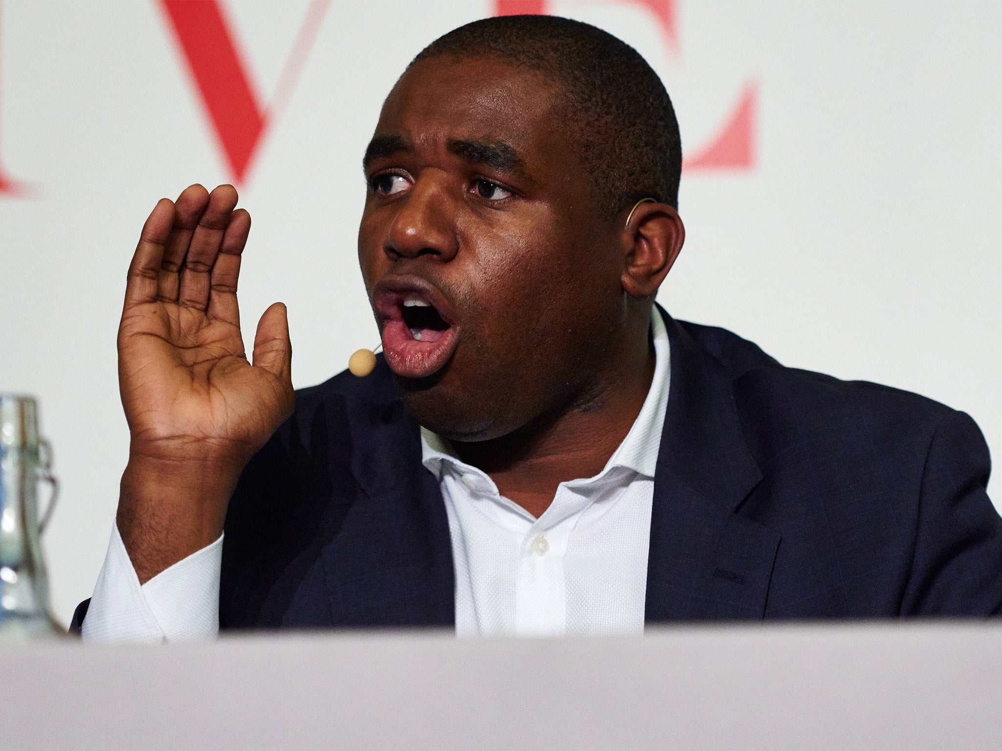 David Lammy accused Boris Johnson of using the 'nasty politics' of the 1930s to further his ambitions
