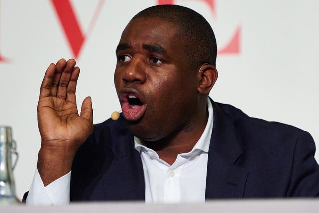 David Lammy accused Boris Johnson of using the 'nasty politics' of the 1930s to further his ambitions