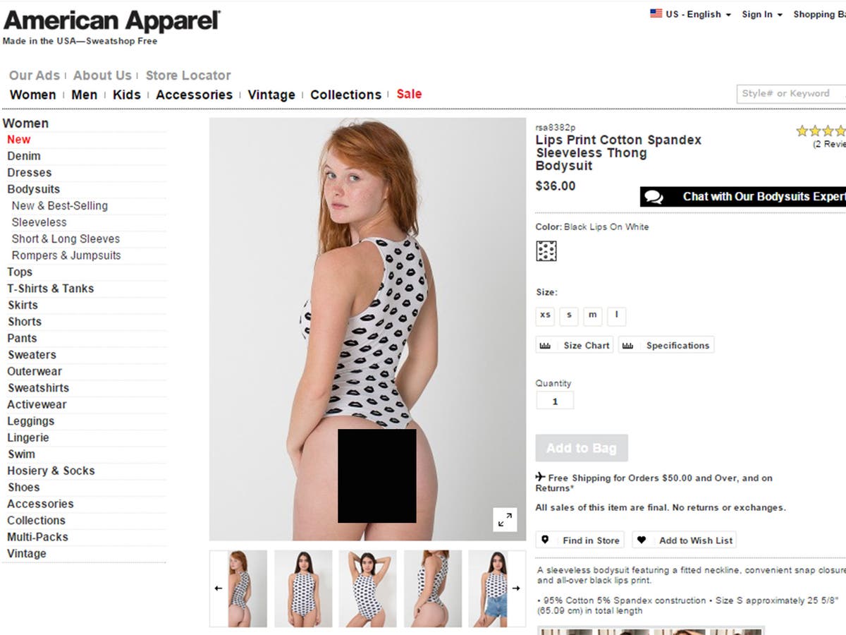 American Apparel most controversial plus banned adverts