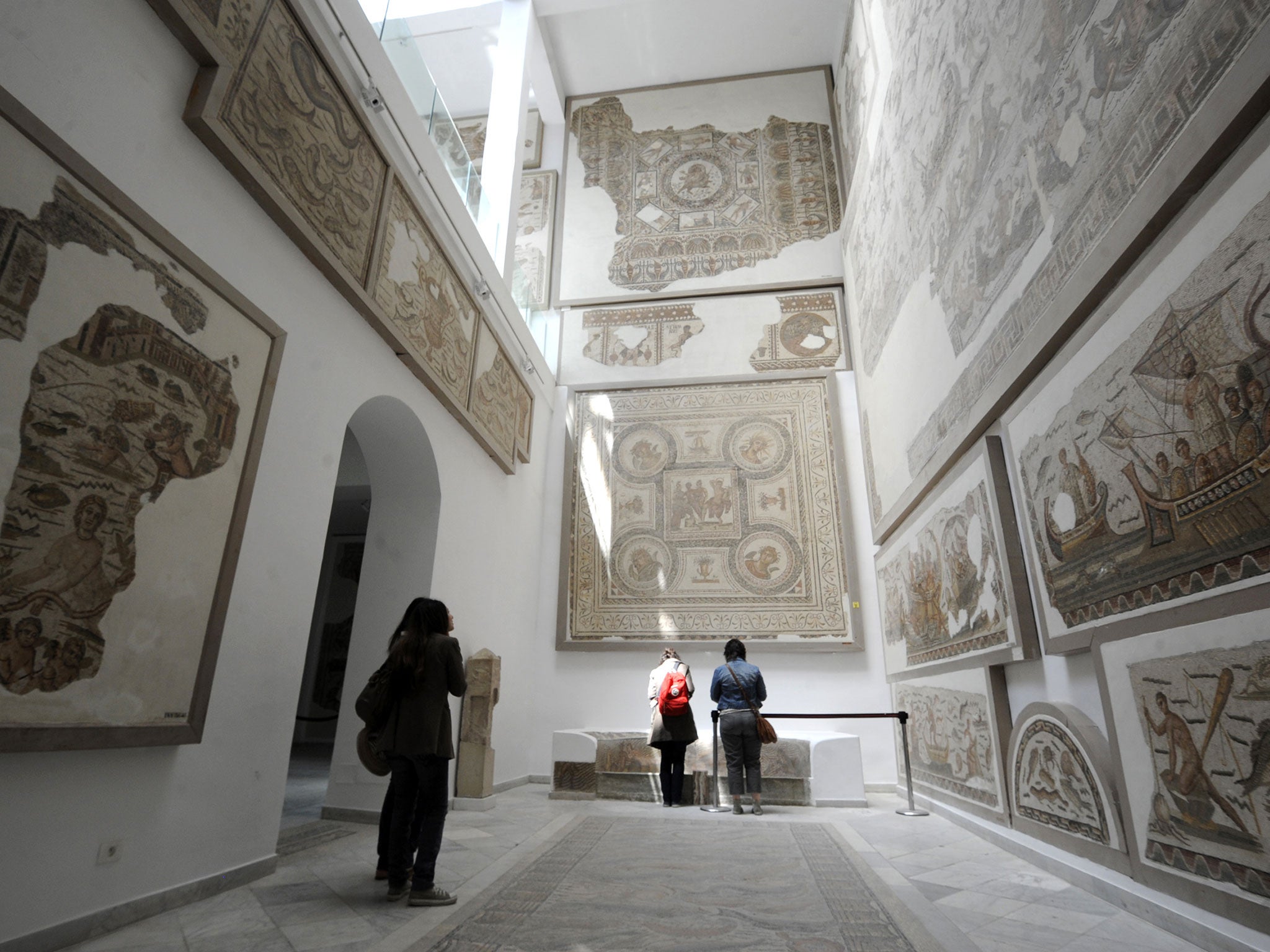 The Bardo Museum in Tunis, famous for its exceptional collection of mosaics