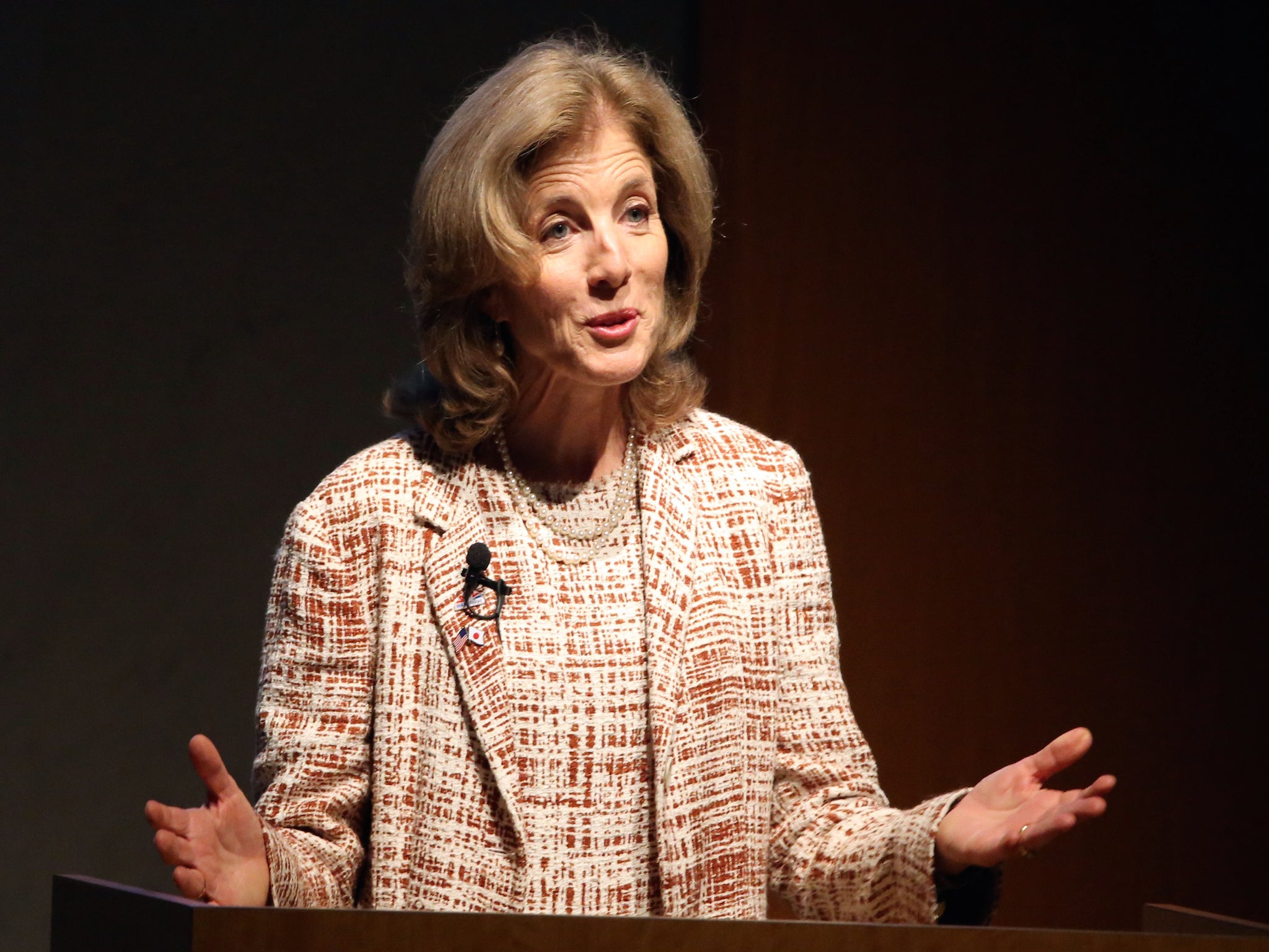 Caroline Kennedy is due to meet Mrs Obama later this week