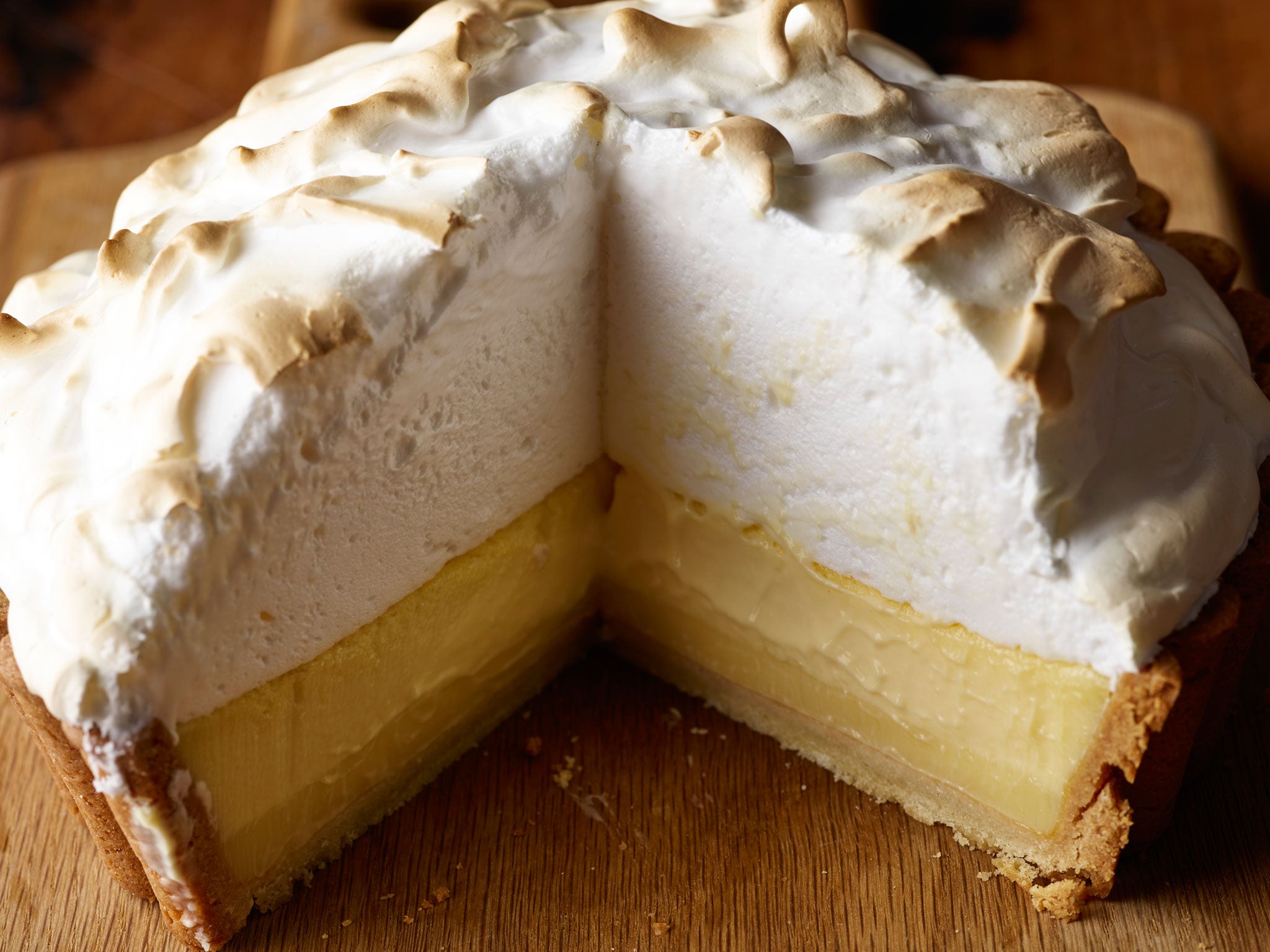 Bergamot meringue pie is an interesting take on the classic lemon meringue pie