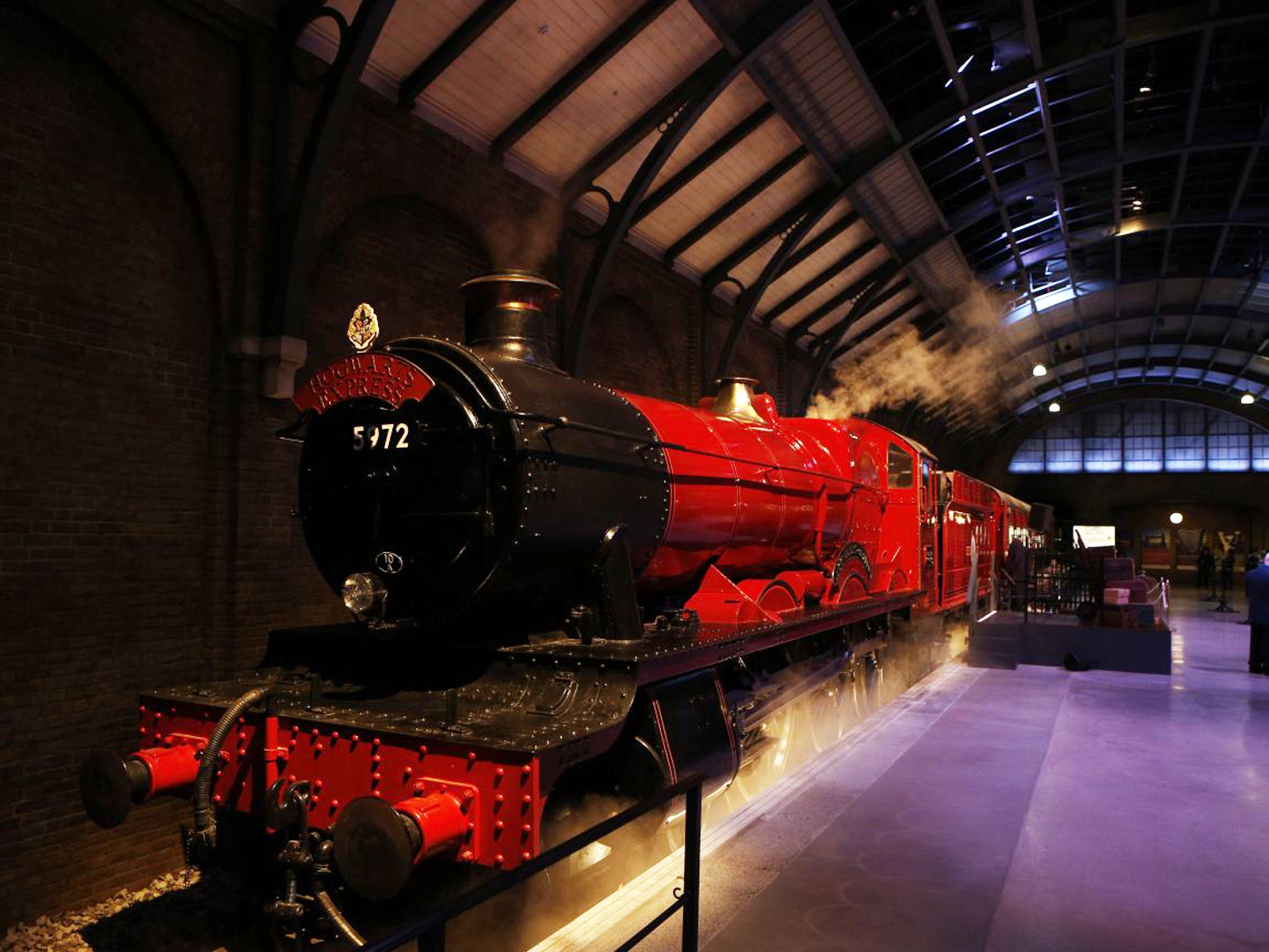 The Hogwart’s Express takes young witches and wizards to Hogwarts in the Harry Potter books