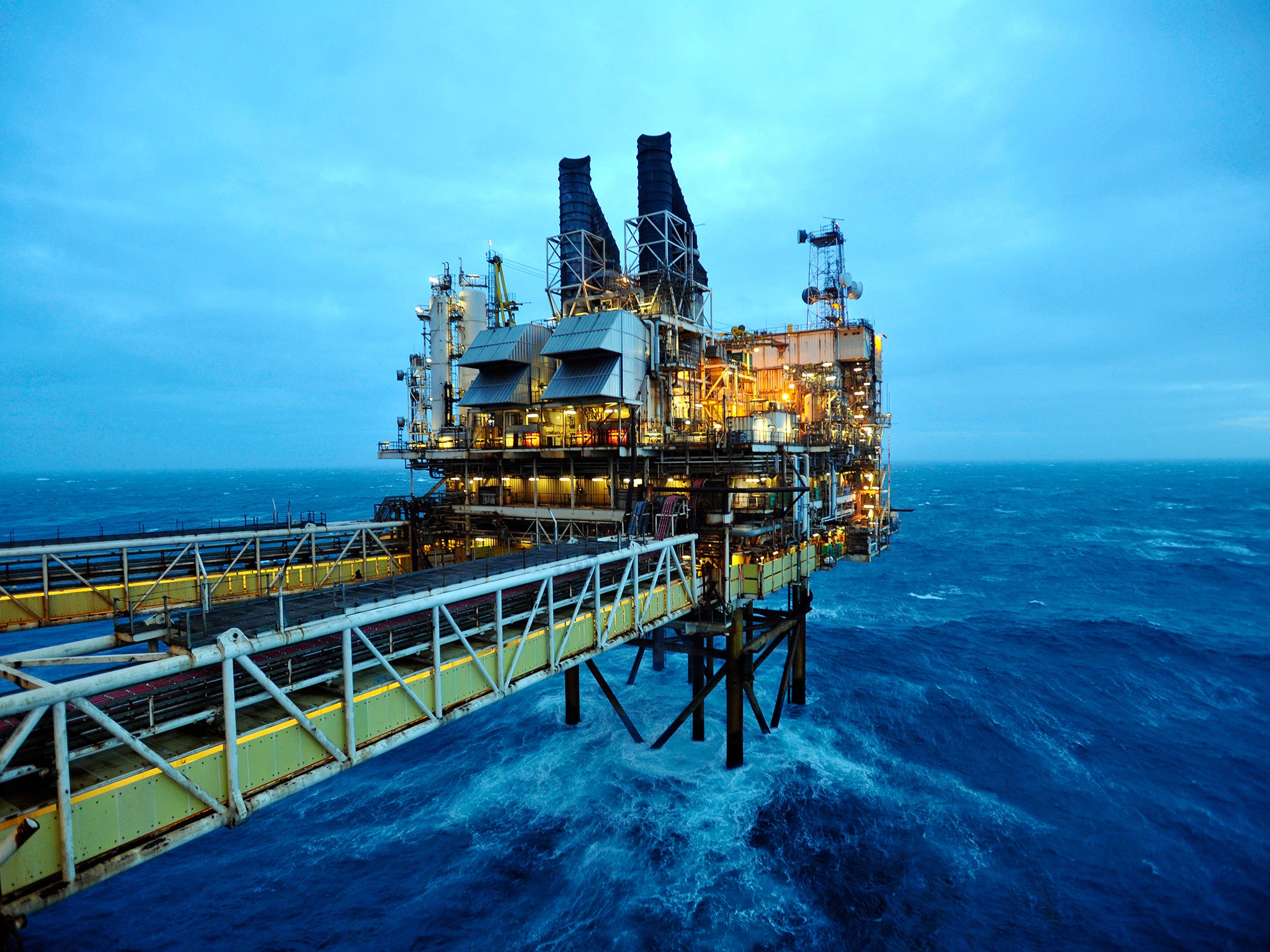 Tax on a typical North Sea oil field is now 50 per cent – as it was in 2010
