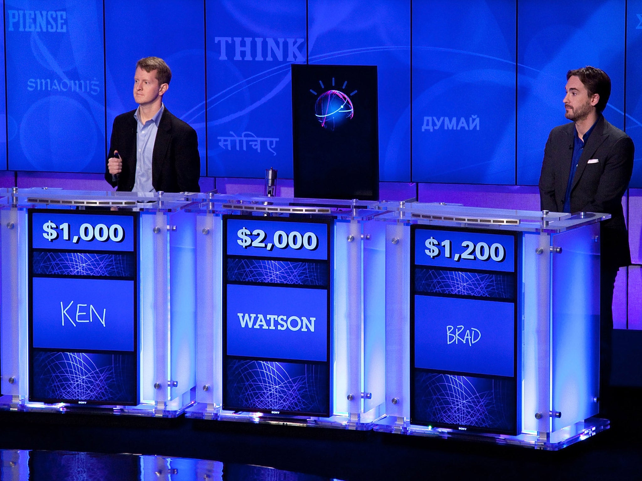 Watson, IBM's supercomputer, outscored its opponents on US game show 'Jeopardy!' in 2011 (Getty)