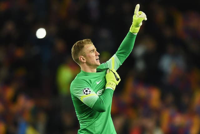 Hart salutes the City fans who travelled to Barcelona
