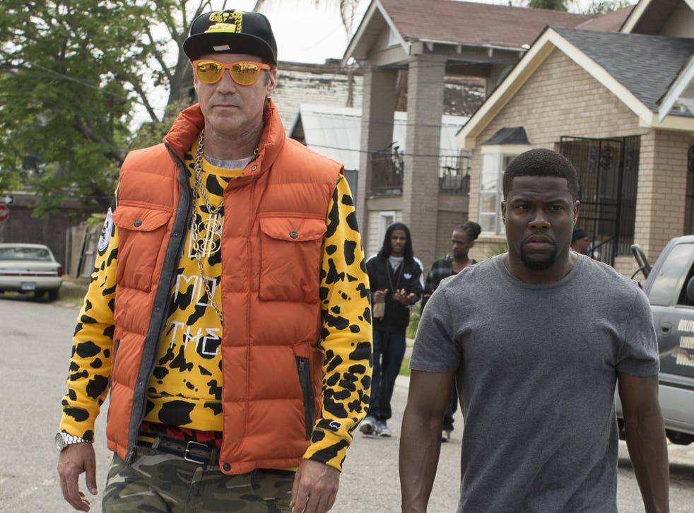 Will Ferrell with Kevin Hart in 'Get Hard'