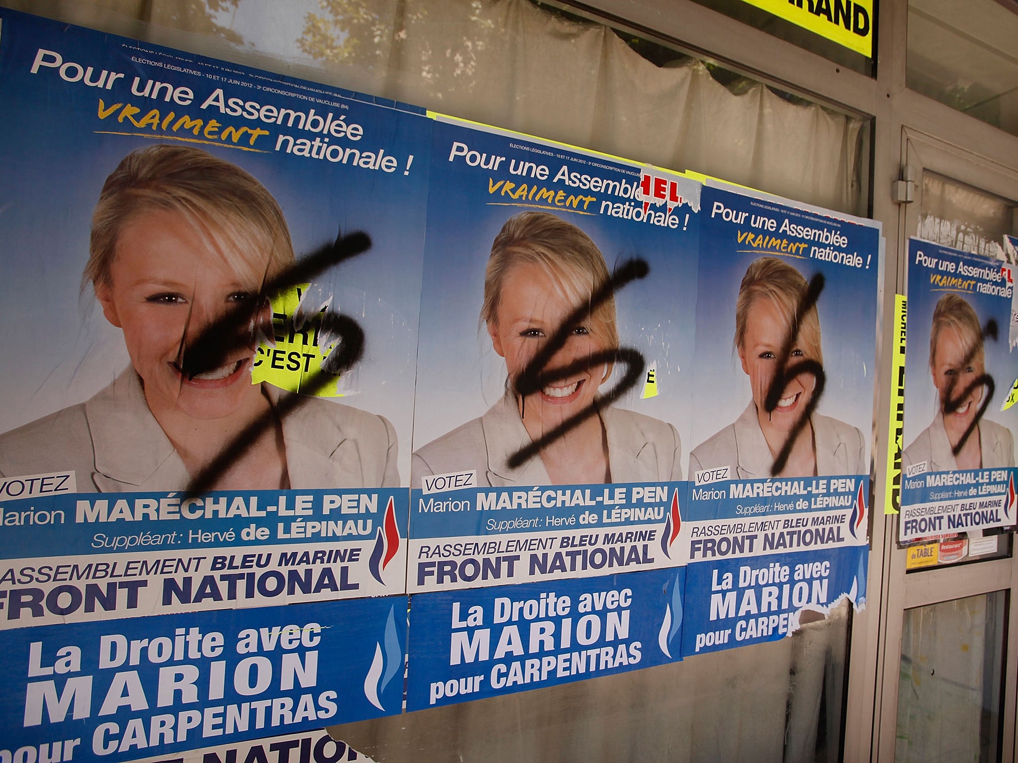 Front-runner: FN candidate Marion Maréchal-Le Pen denies wanting to campaign as a standard-bearer for a harder line of nationalism