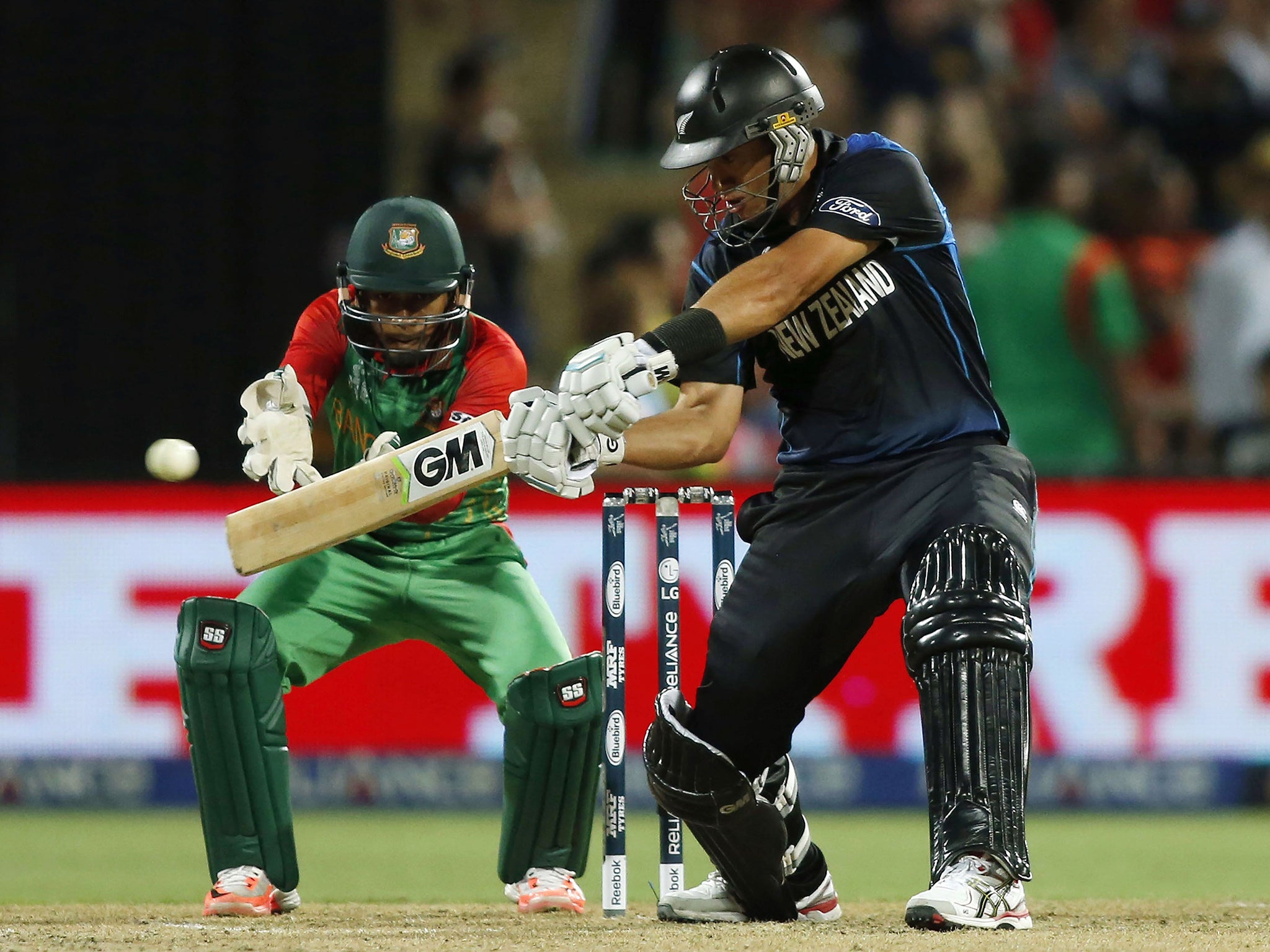 New Zealand batsman Ross Taylor struggled to find any
rhythm during his 97-ball 56 against Bangladesh last week