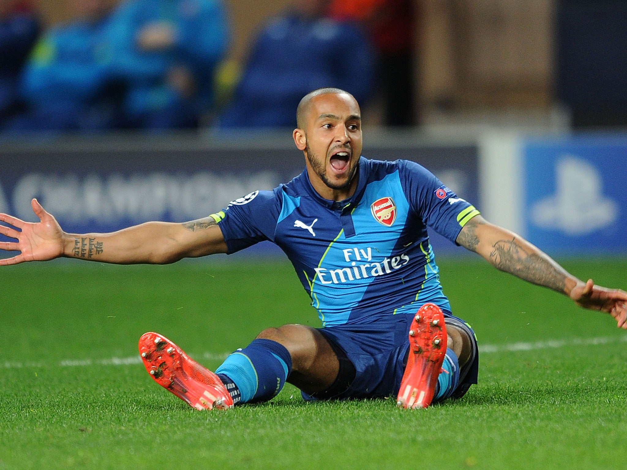 Theo Walcott has 15 months left to run on his current contract