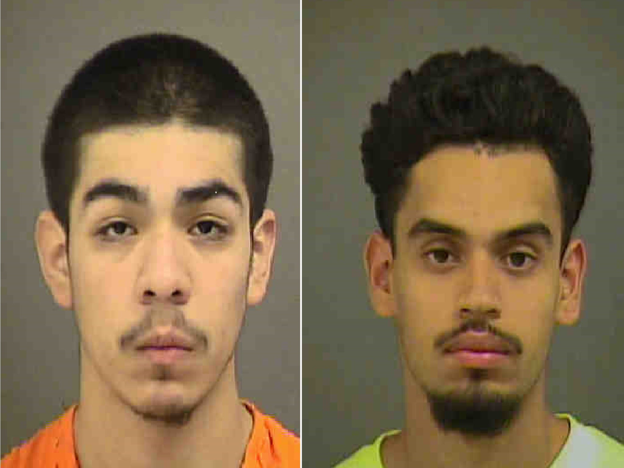 Suspects Rangel-Hernandez (L) and Lopez (R)