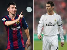 Ronaldo lost in Messi's shadow