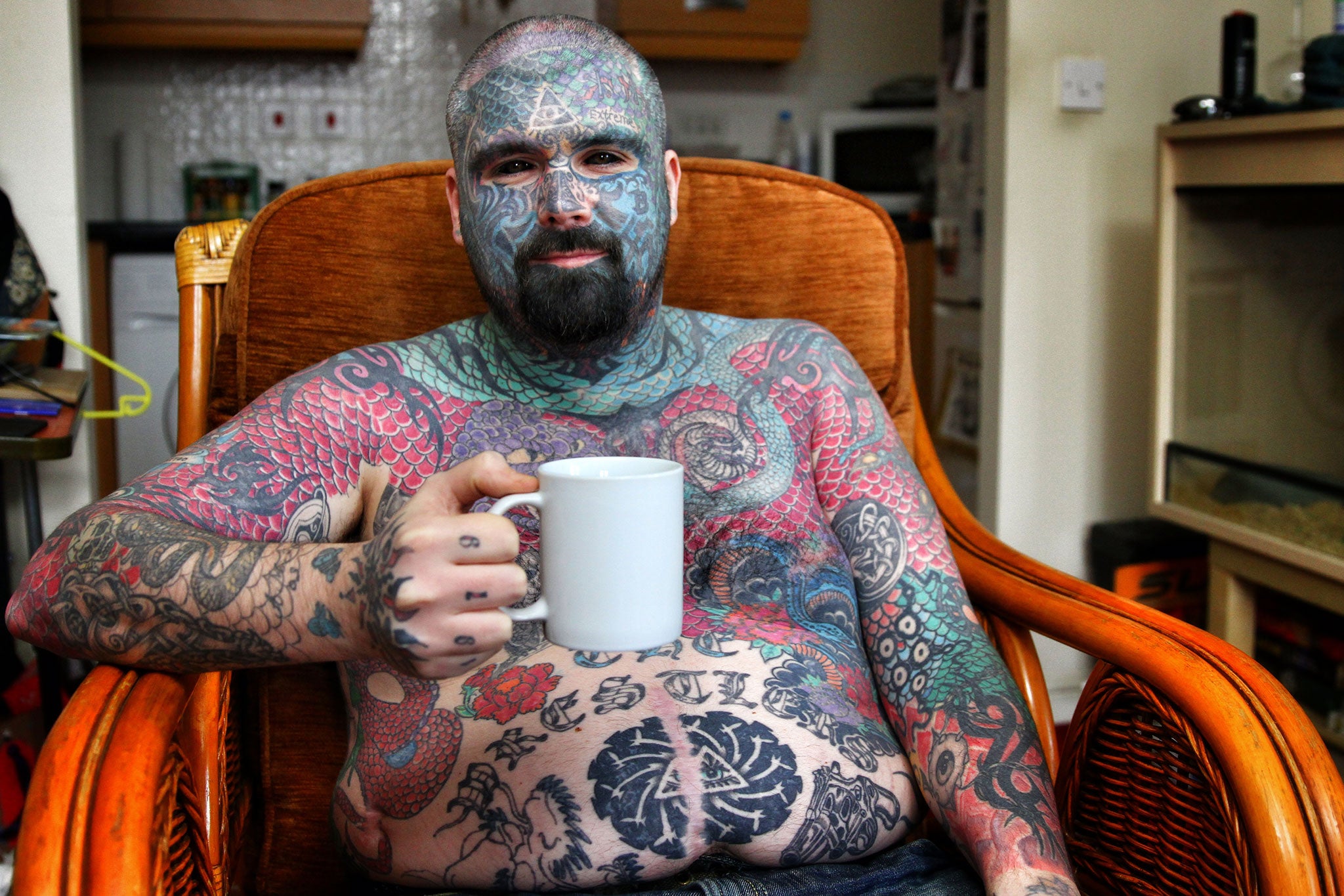 PHOTOS: Book Looks At The Tattoos Of A Tribe Of Former Headhunters : Goats  and Soda : NPR