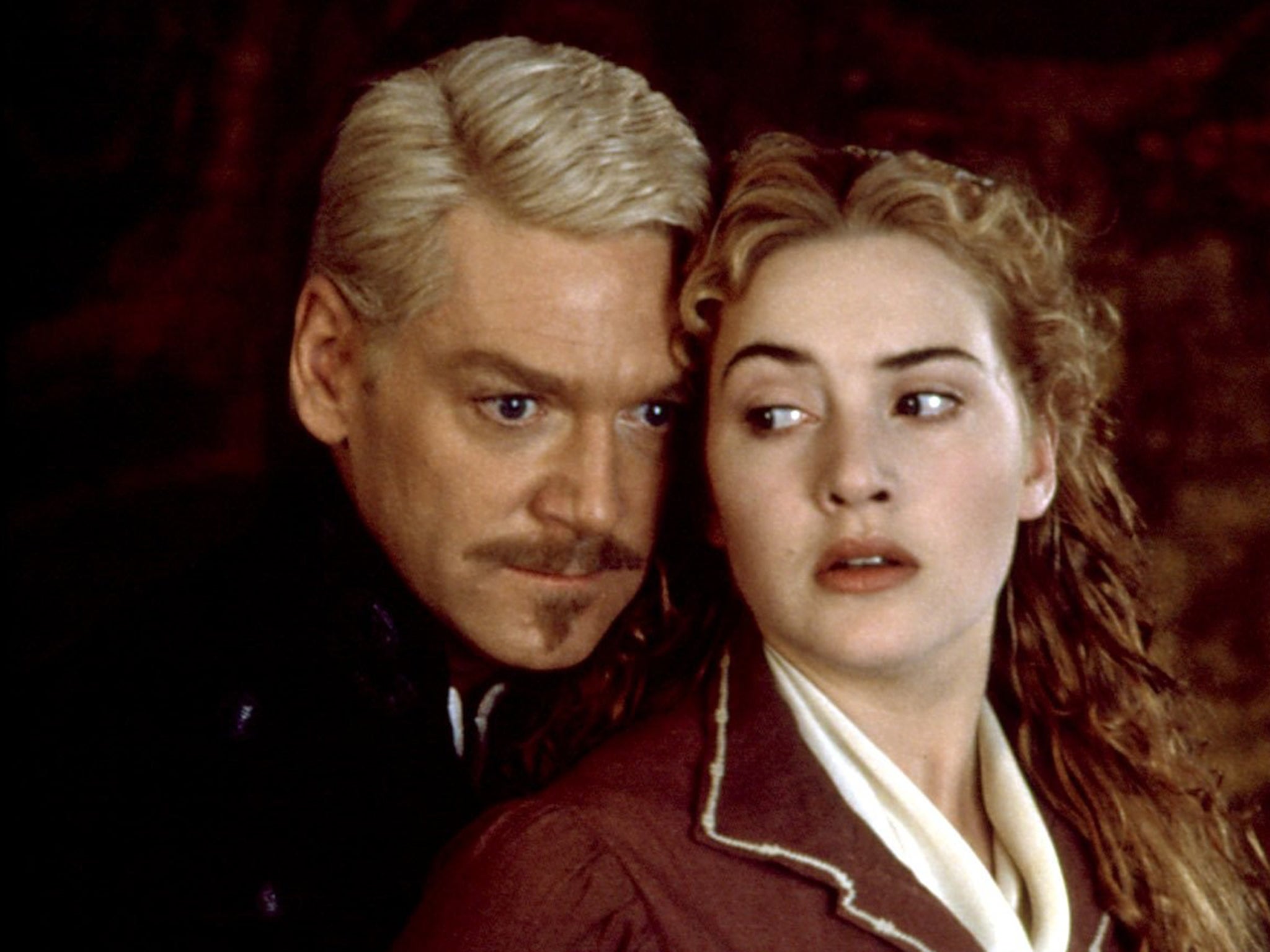 Branagh and Kate Winslet in Hamlet