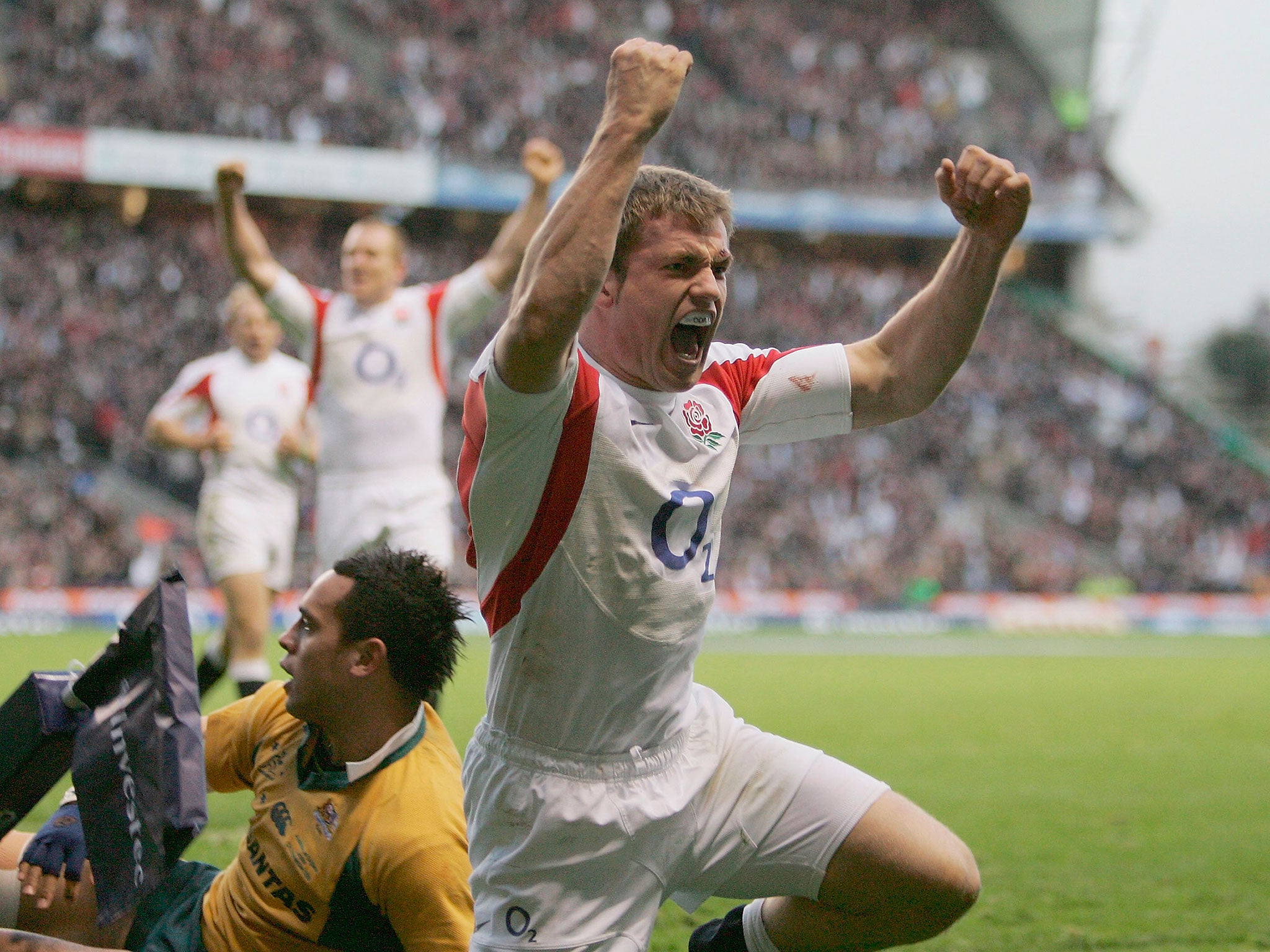 Cueto scored four tries in his first three matches for England in 2004