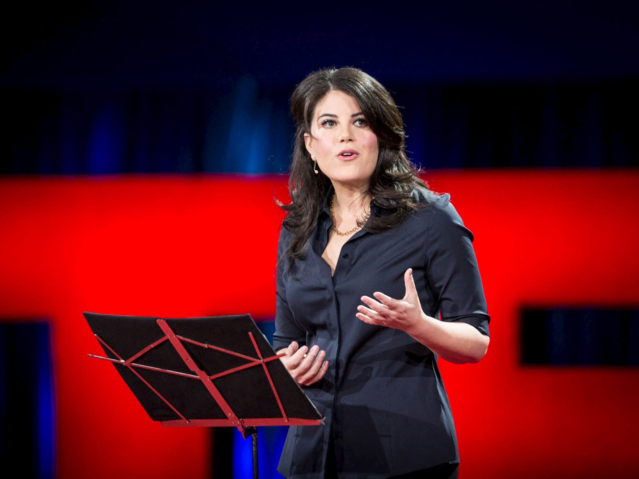 Monica Lewinsky gives her TED talk
