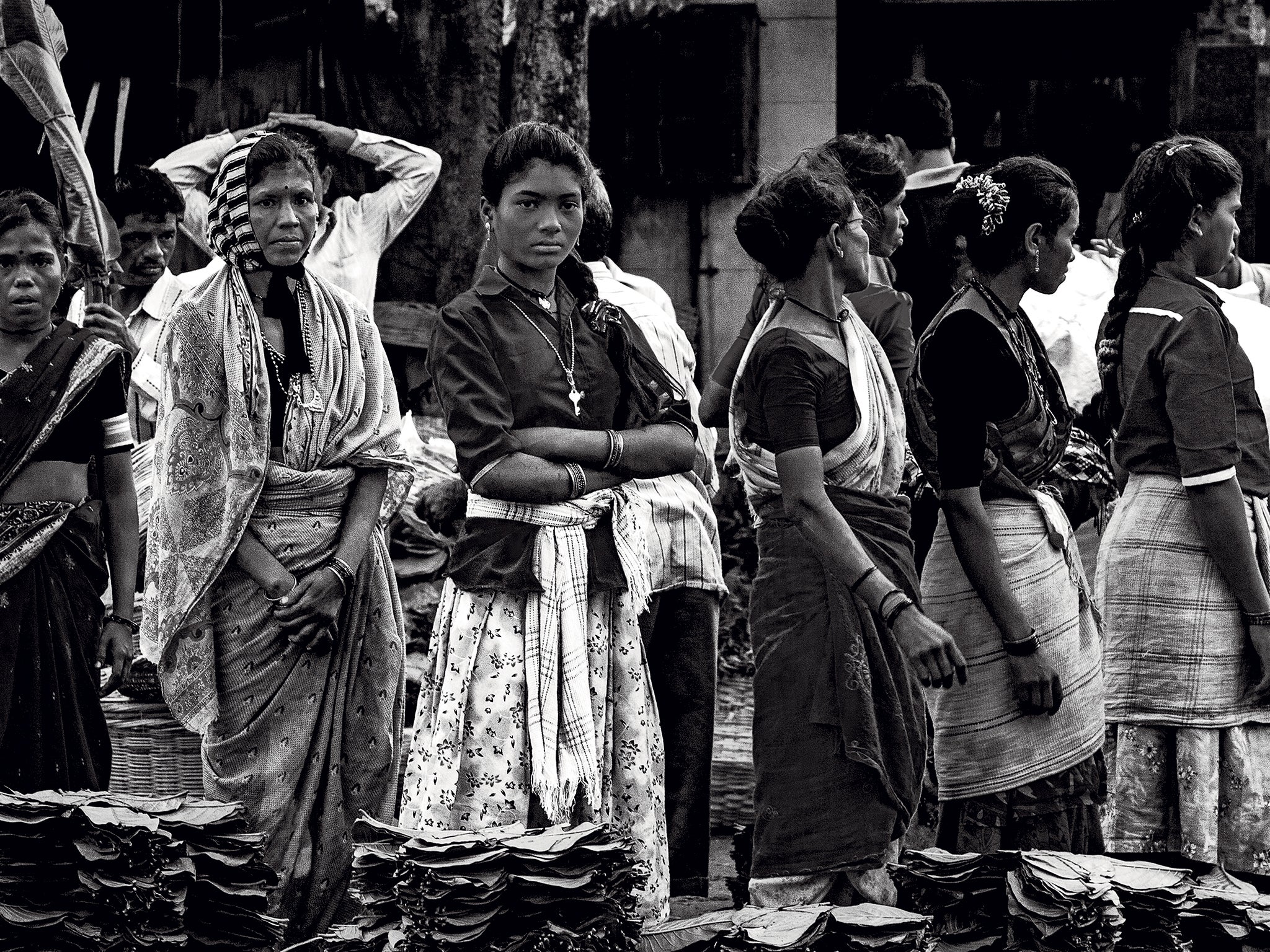 Workers in Delhi, India