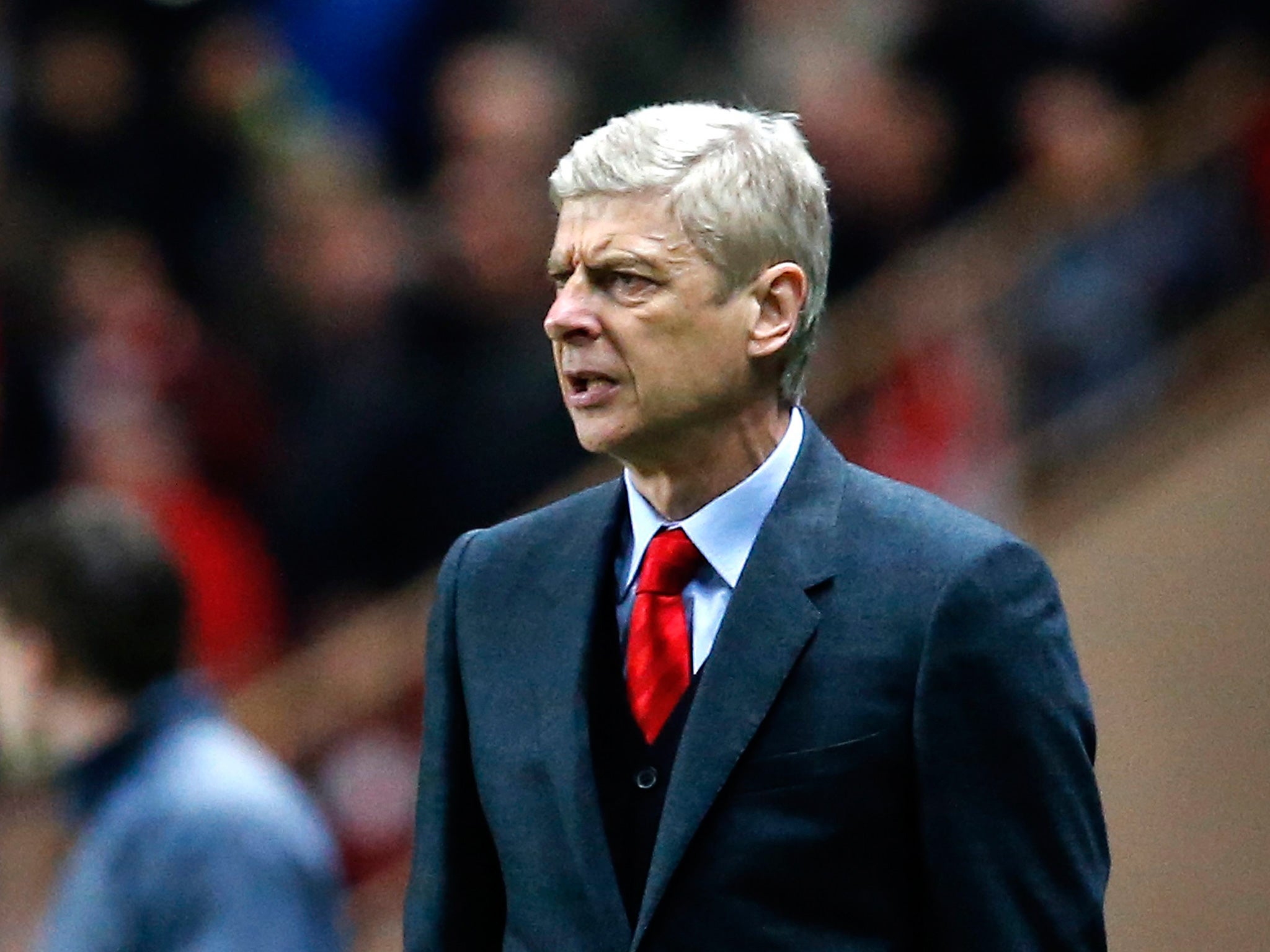 Arsène Wenger sometimes cringes when he sees himself on TV confronting a fourth official