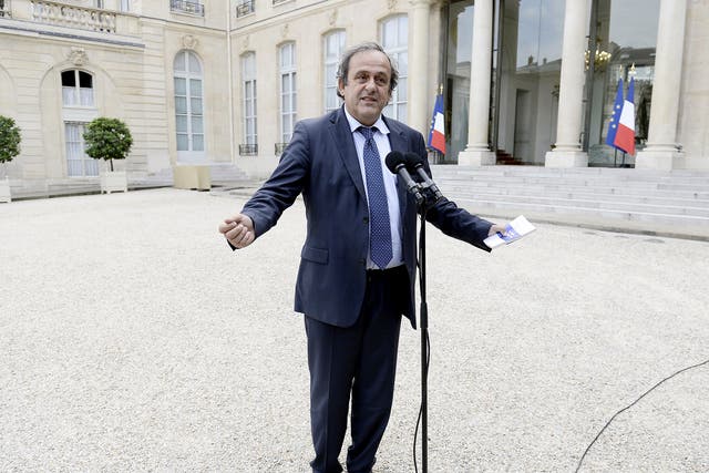 Uefa’s president, Michel, Platini insists his goal is ‘the good of football’ – whose good is that? 