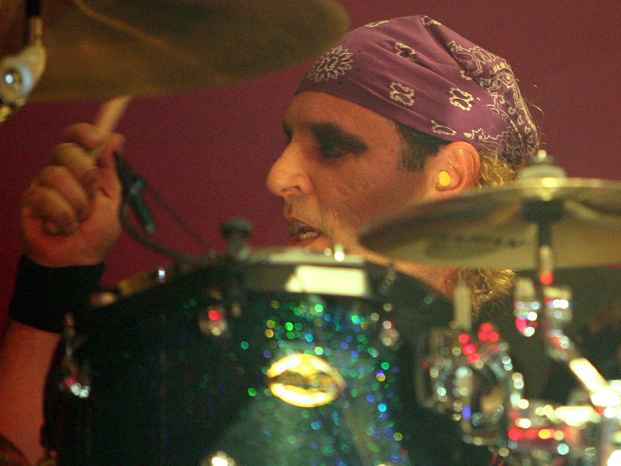 Twisted Sister drummer AJ Pero performs at The Joint inside the Hard Rock Hotel &amp; Casino in 2006