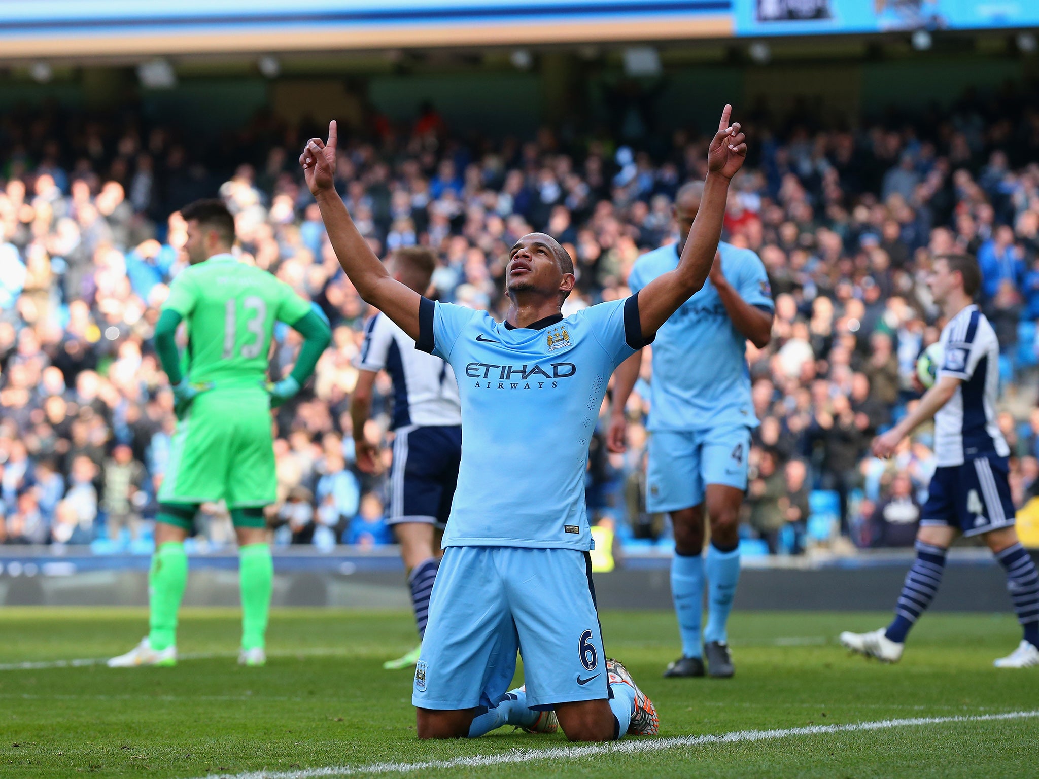 Fernando scored just his second goal for the club