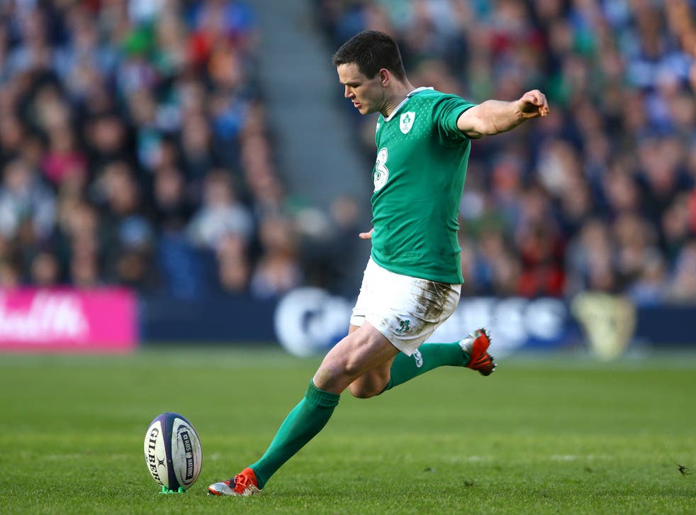 Jonathan Sexton began to crack under pressure before converting penalty to take Ireland ahead of Wales