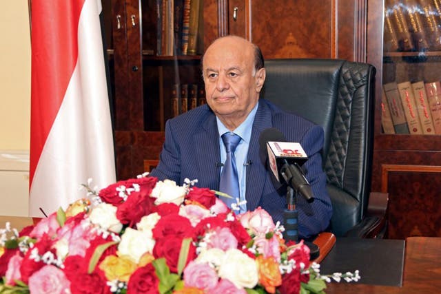 President Hadi fled to Aden last month