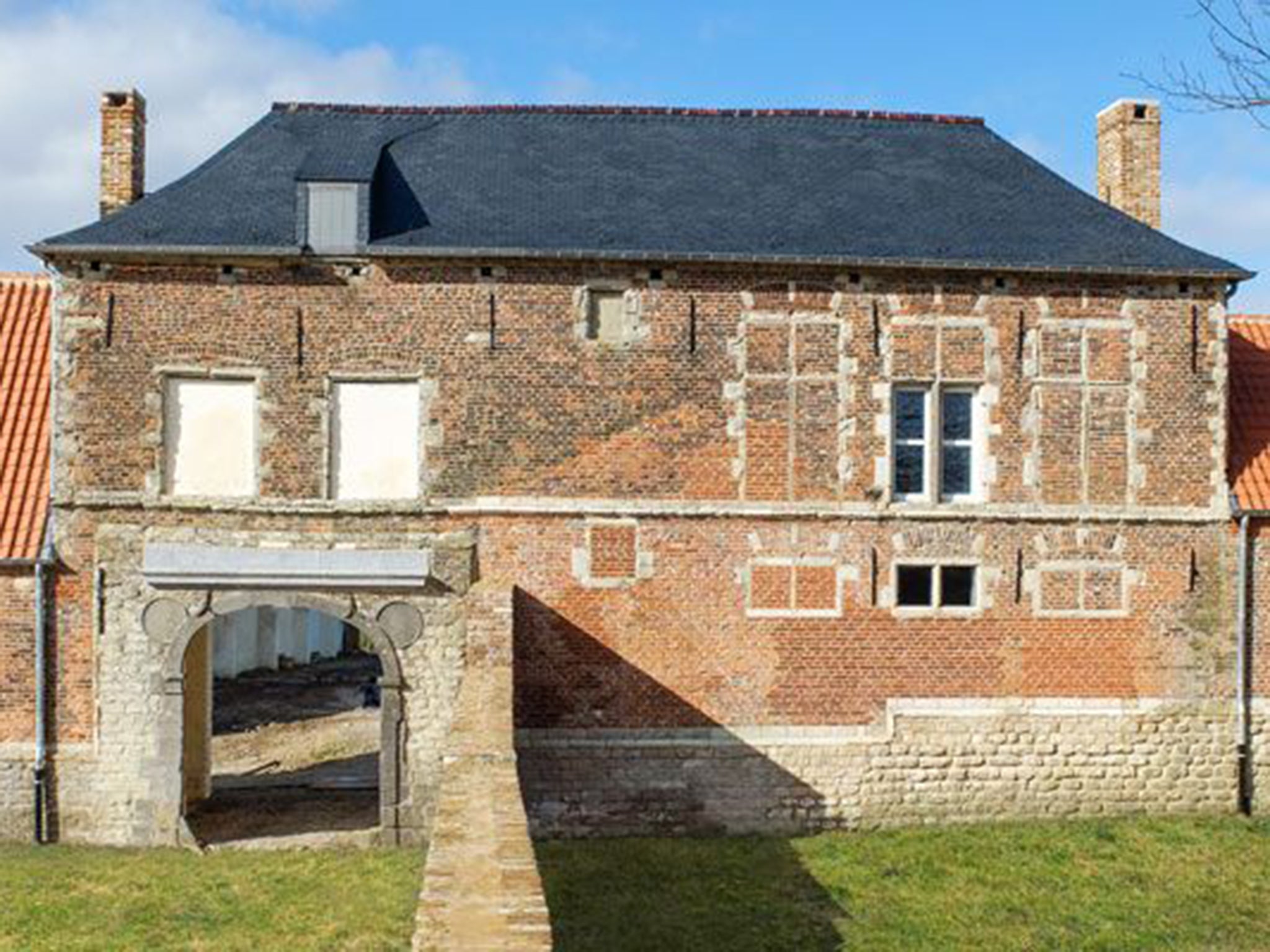 The château of Hougoumont today