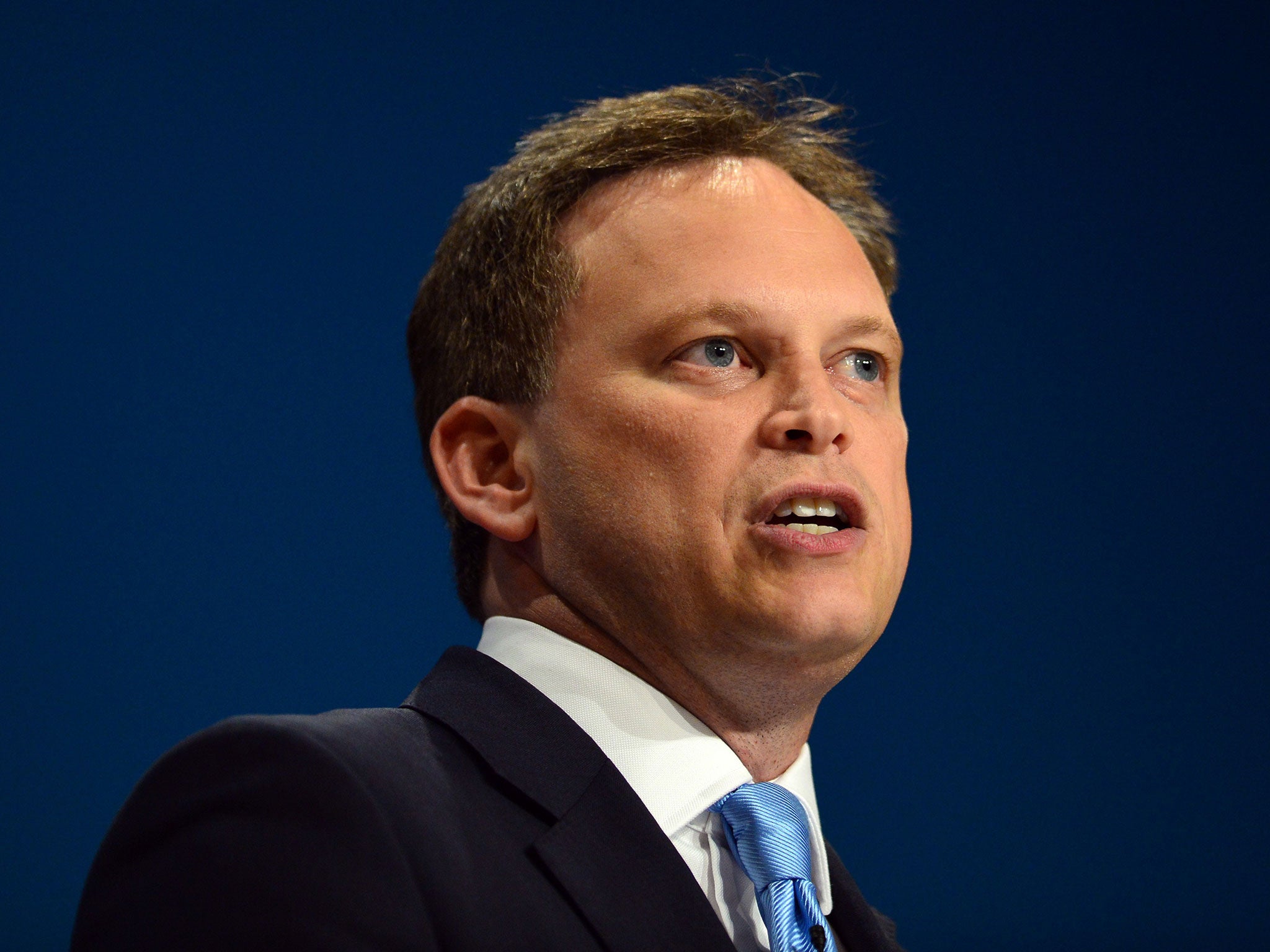 The Tory chairman Grant Shapps sold his 'toolkit' of secrets for £130 (Getty)