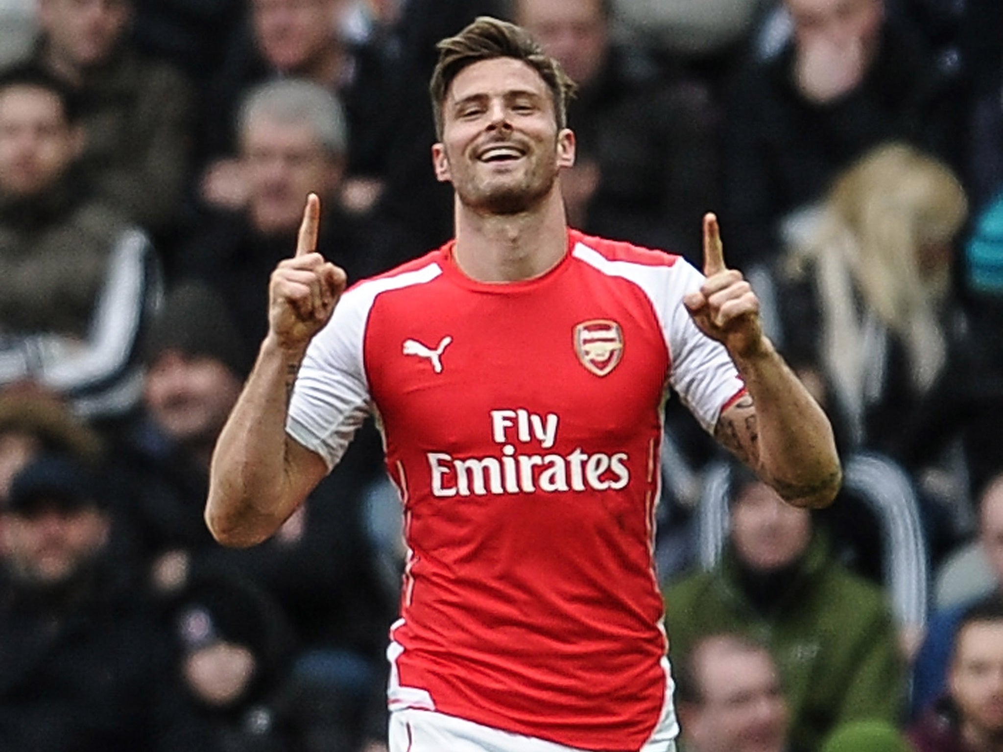 Olivier Giroud has won Player of the Month