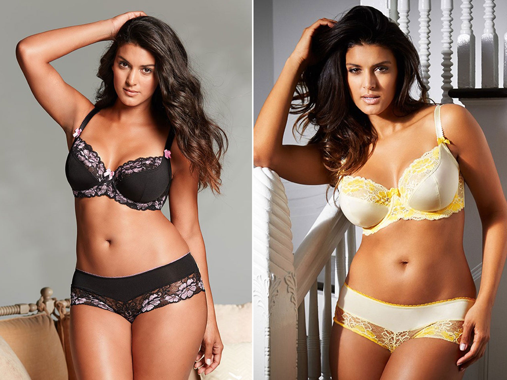 gewoon Dapper Op de een of andere manier Revealed: Plus-size models sell more lingerie than slim models – and  brunettes sell more than blondes | The Independent | The Independent