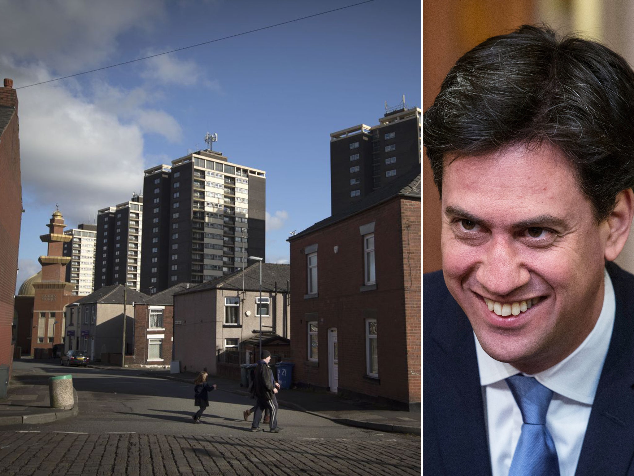 One Rochdale resident said: “Ed Miliband is
not as posh as David Cameron, but he’s very out of touch. There are a lot of poor people in Rochdale, through no fault of their own.”