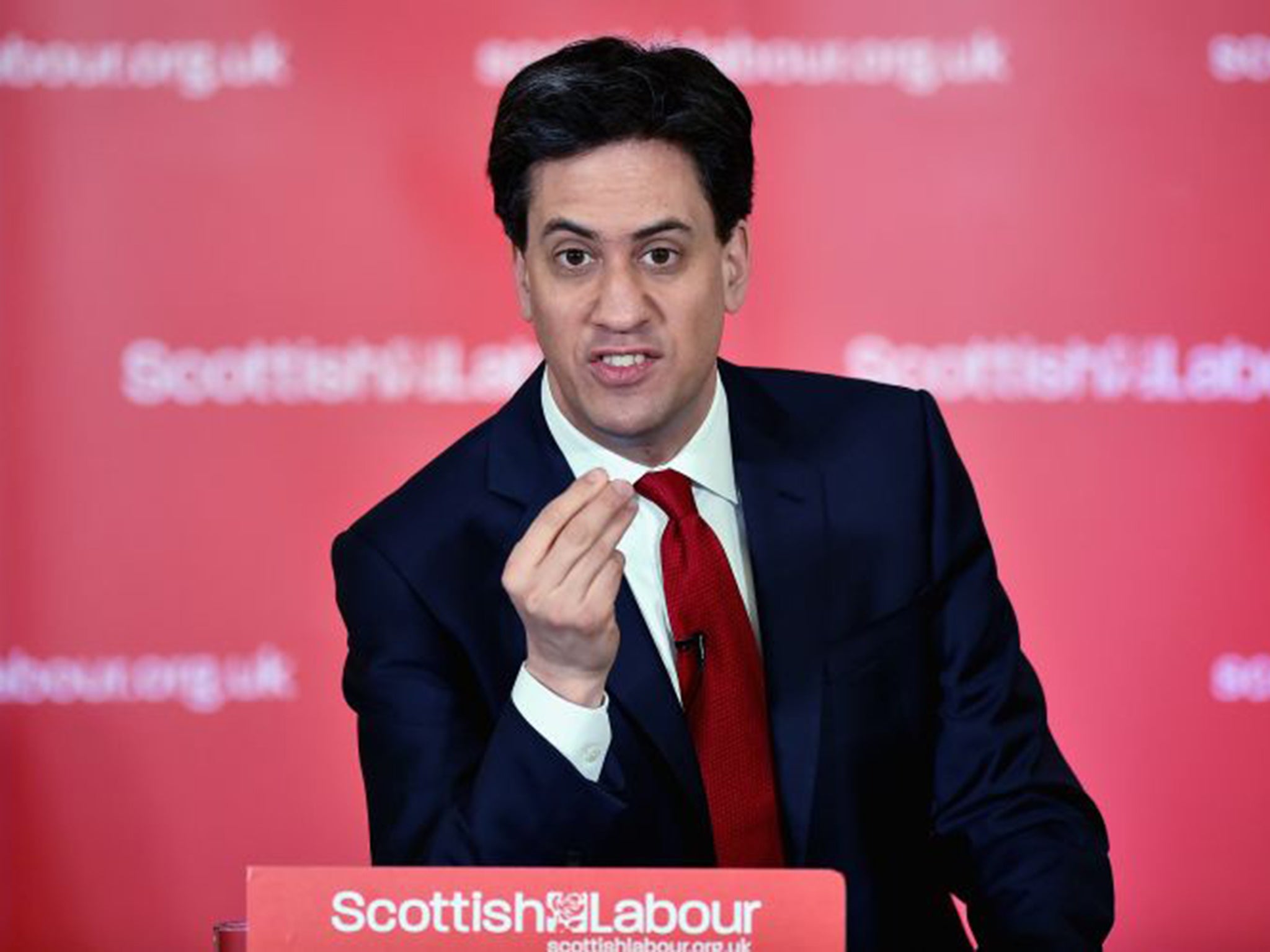 Miliband claims there is ‘an unholy alliance’ between the SNP and the Conservatives