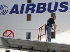 Lufthansa and Airbus shares down after crash