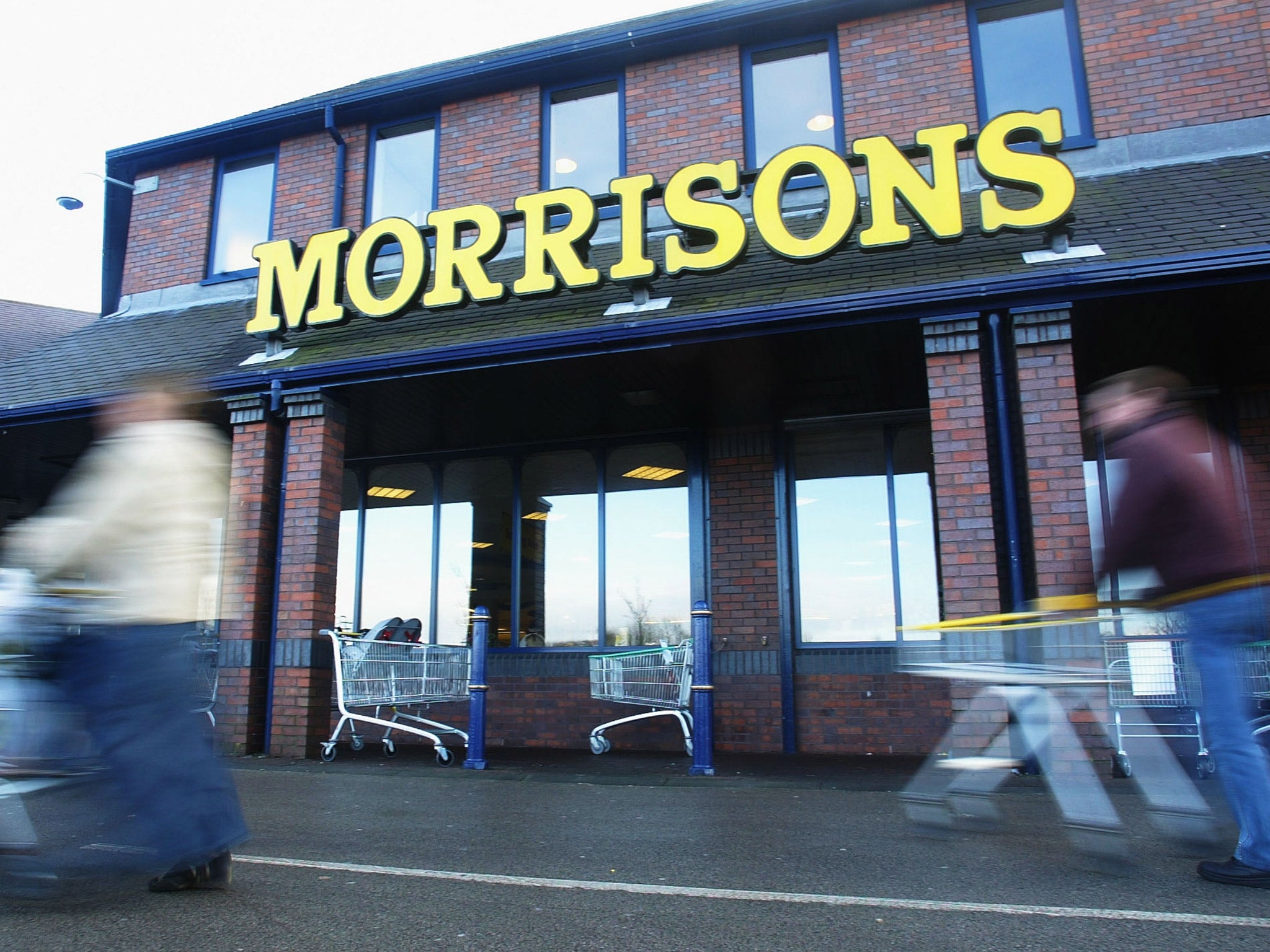 Morrisons reported its first sales rise in 18 months