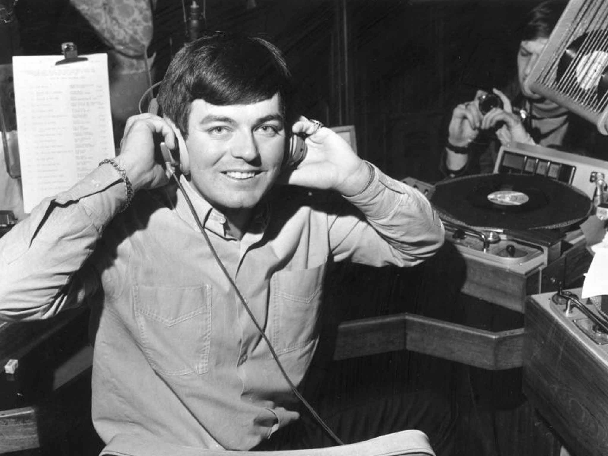 Pop picker: Tony Blackburn in 1967 (Getty)