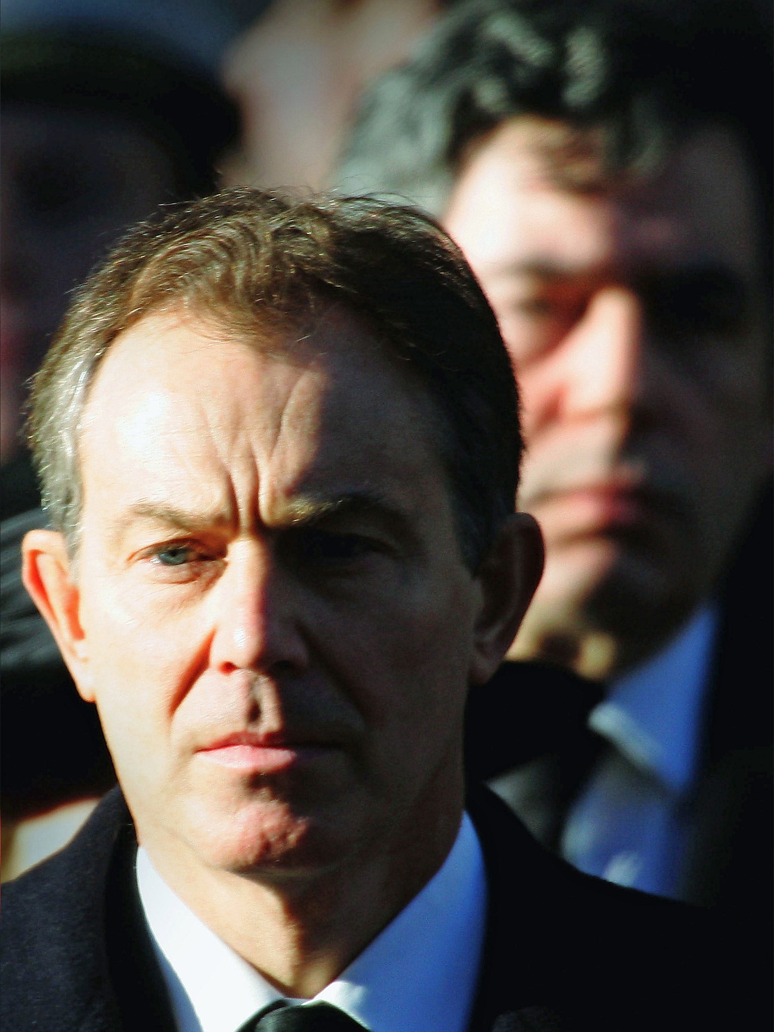 Blair announced his departure in 2006 under pressure from Brown (Getty)