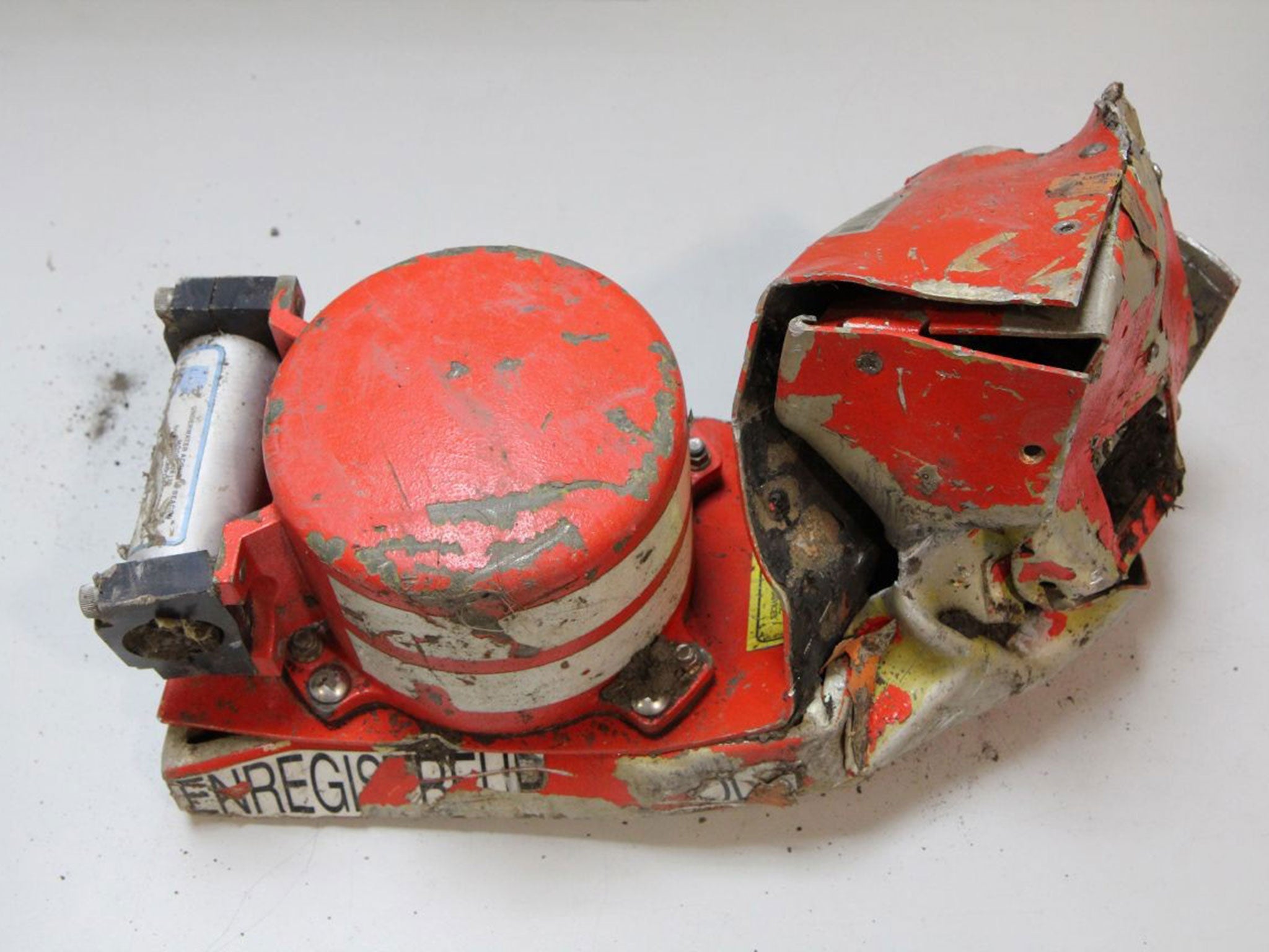 The recovered cockpit voice recorder from the Germanwings plane that crashed in the French Alps.