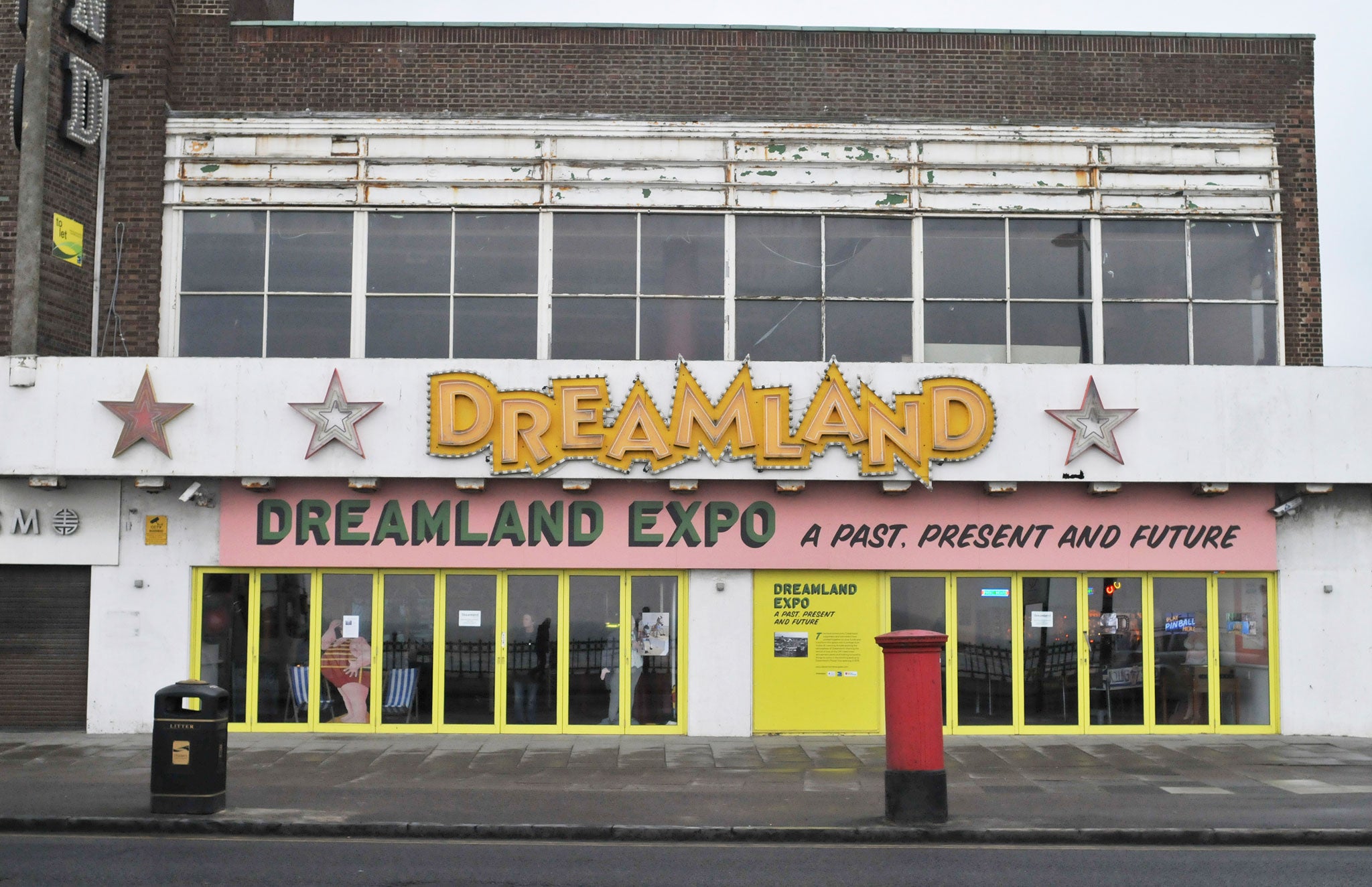 The new Dreamland under development - the local council has helped to secure £18m funding to deliver the first phase