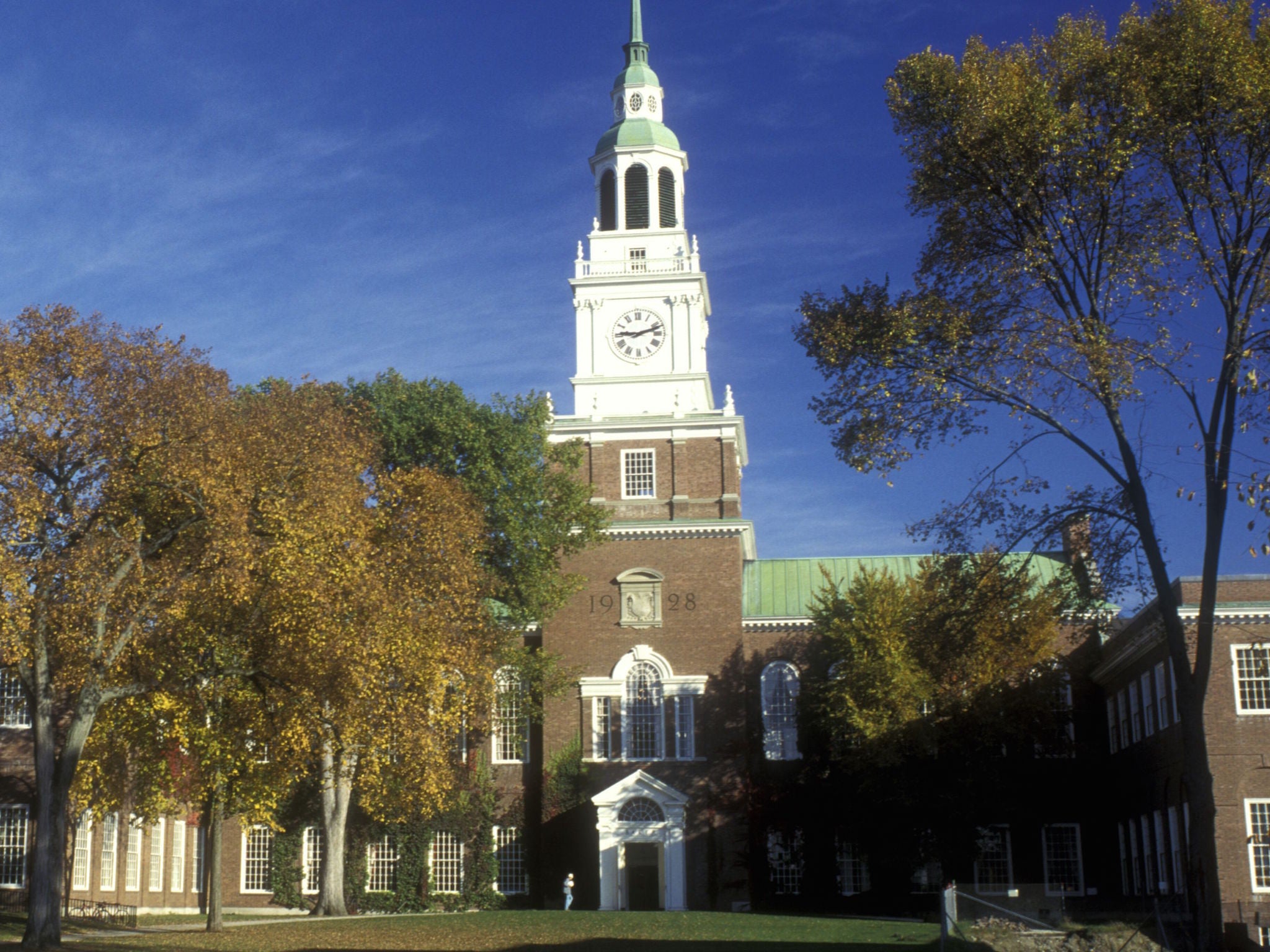Dartmouth College was established in 1769